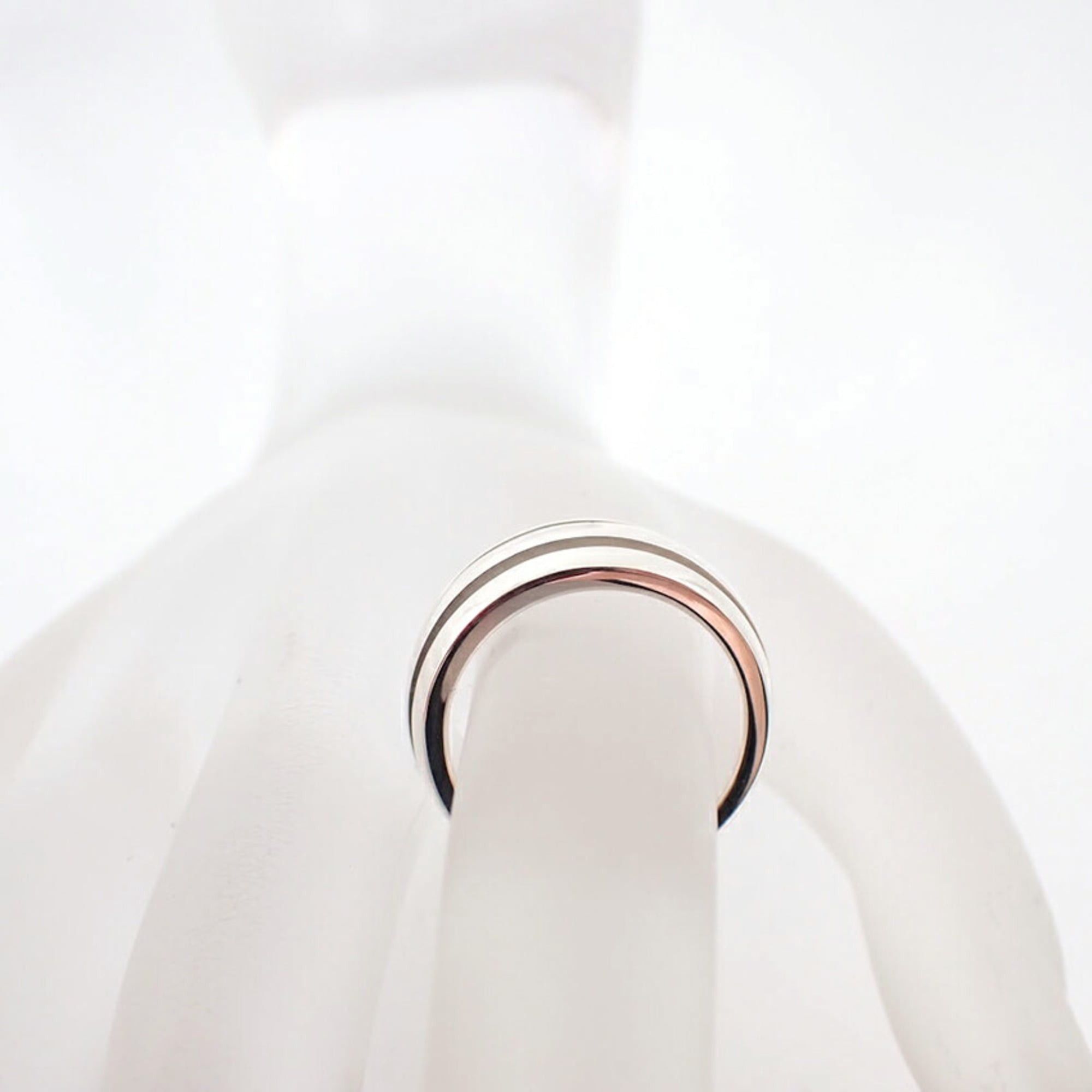Tiffany & Co. TIFFANY & Co. 925 Engraved Double Line Ring, Size 10 Size ONE SIZE - 5 Thumbnail