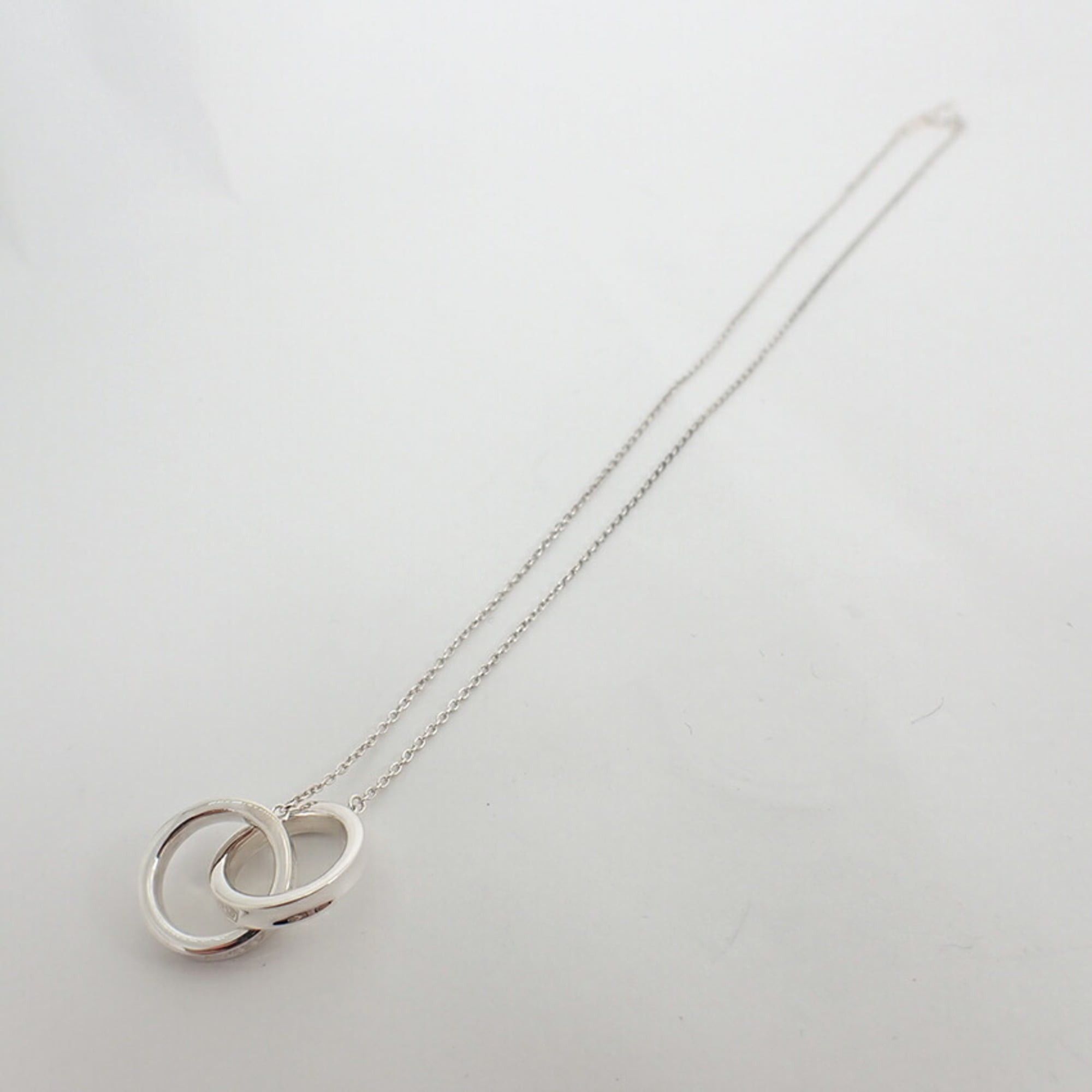 Tiffany & Co. TIFFANY & Co. 925 1837 Interlocking Circle Necklace Size ONE SIZE - 6 Thumbnail
