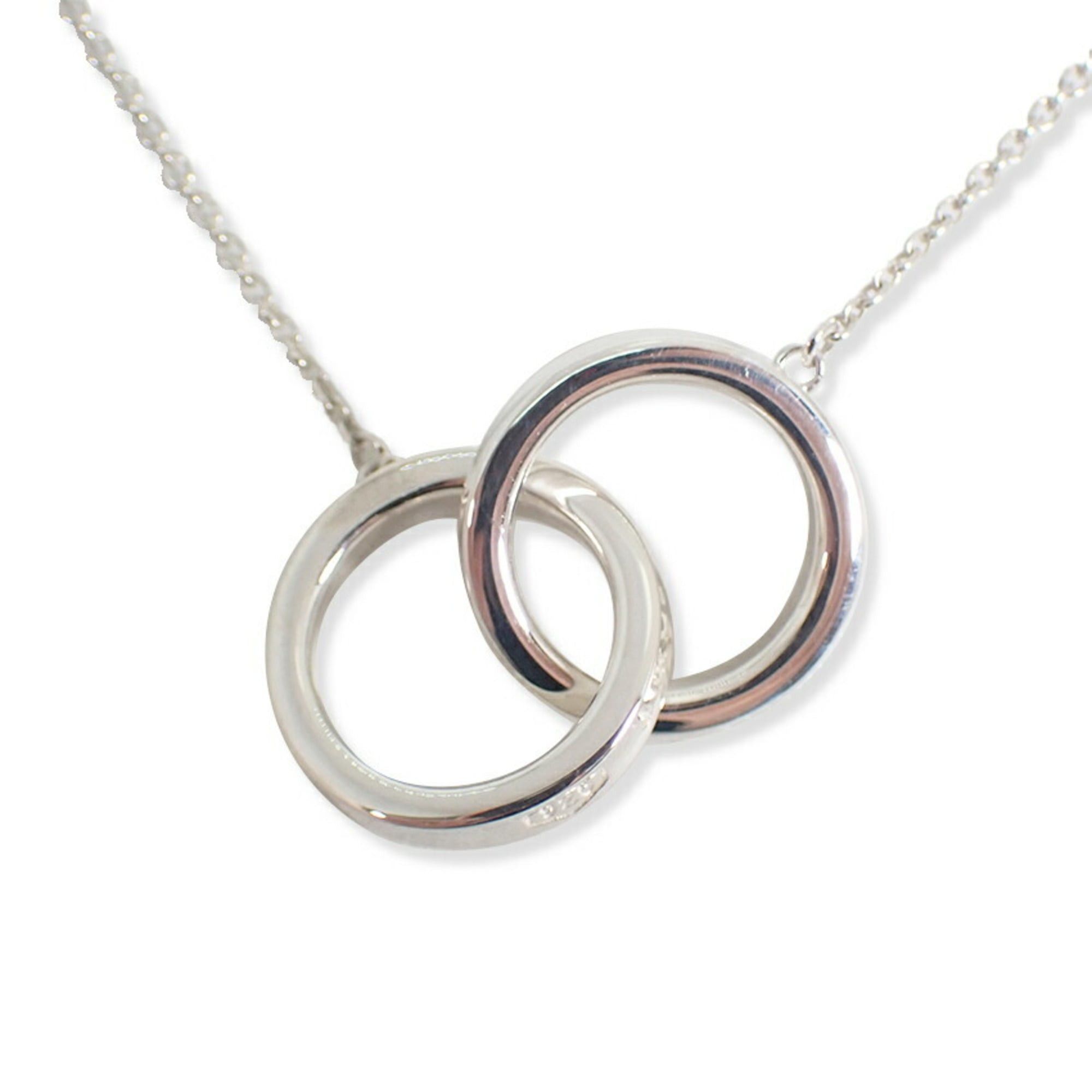 Tiffany & Co. TIFFANY & Co. 925 1837 Interlocking Circle Necklace Size ONE SIZE - 2 Thumbnail