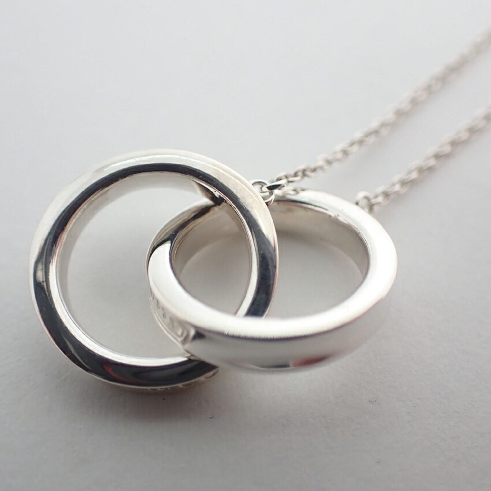 Tiffany & Co. TIFFANY & Co. 925 1837 Interlocking Circle Necklace Size ONE SIZE - 7 Thumbnail