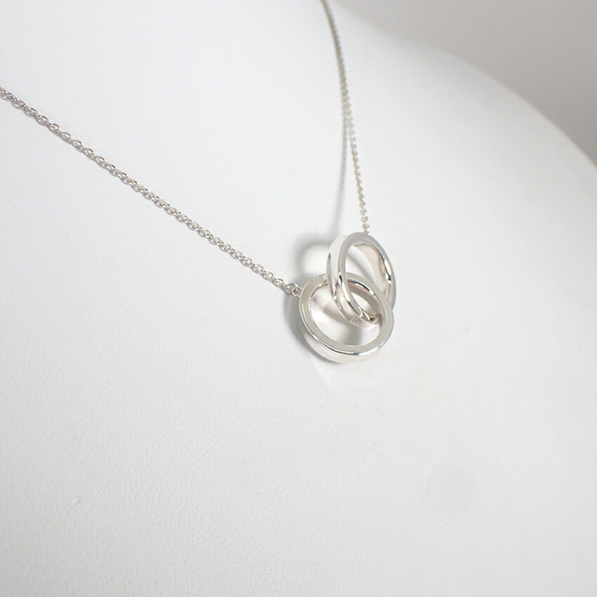 Tiffany & Co. TIFFANY & Co. 925 1837 Interlocking Circle Necklace Size ONE SIZE - 4 Thumbnail