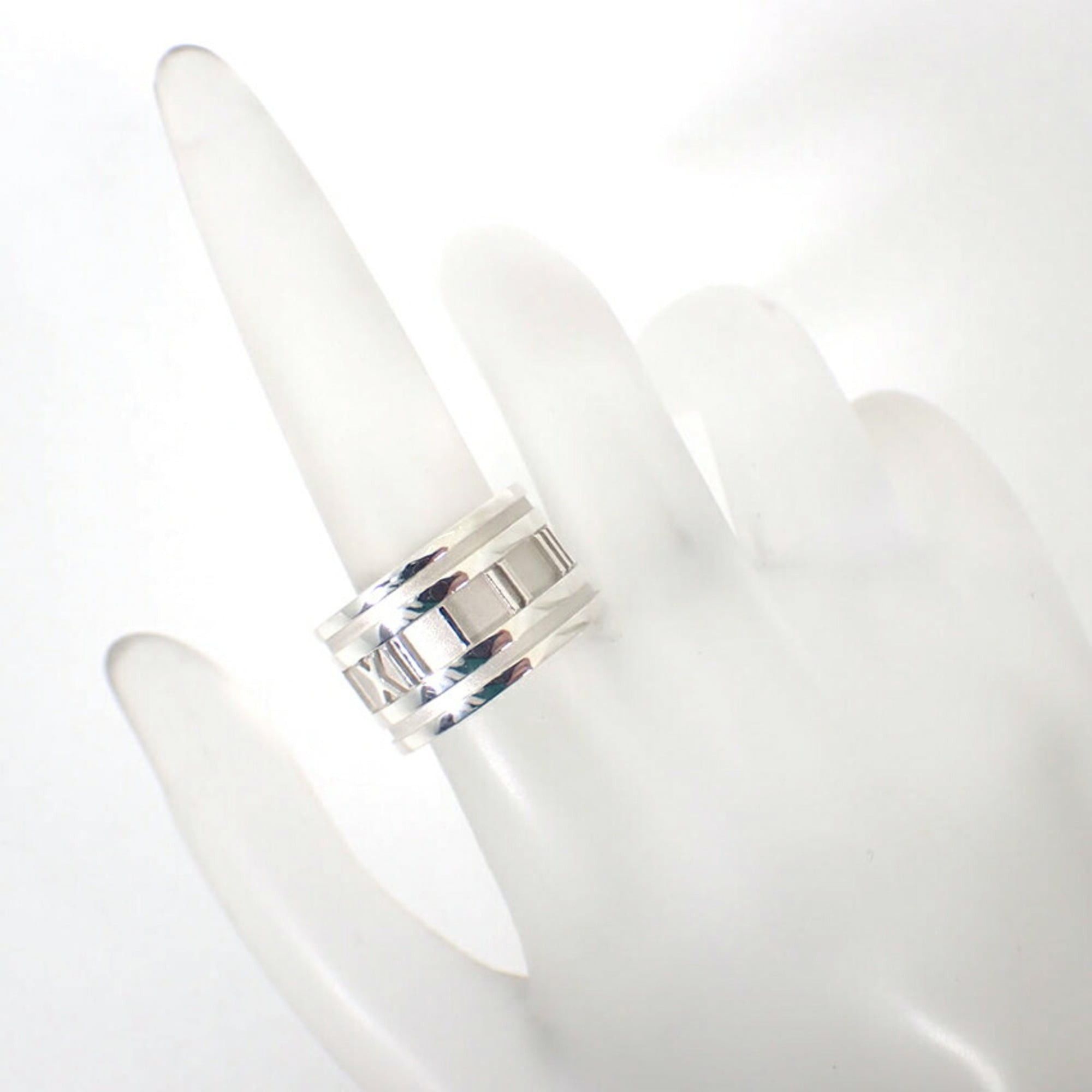 Tiffany & Co. TIFFANY & Co. 925 Atlas Wide Ring, Size 10 Size ONE SIZE - 5 Thumbnail