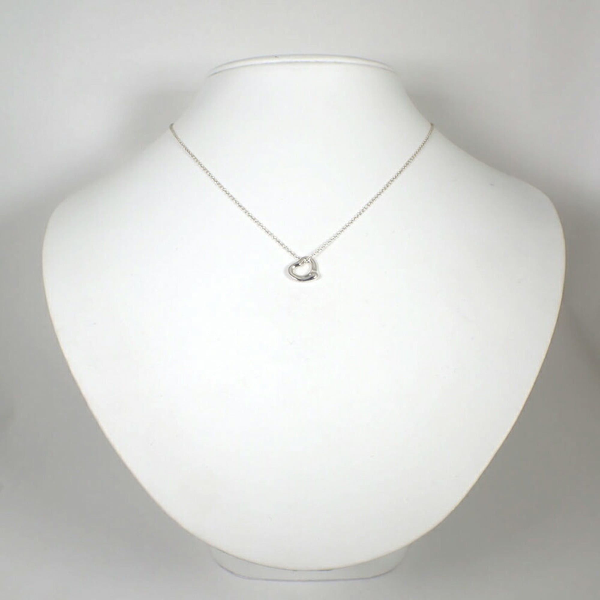 Tiffany & Co. TIFFANY & Co. 925 Heart Pendant Necklace Size ONE SIZE - 3 Thumbnail