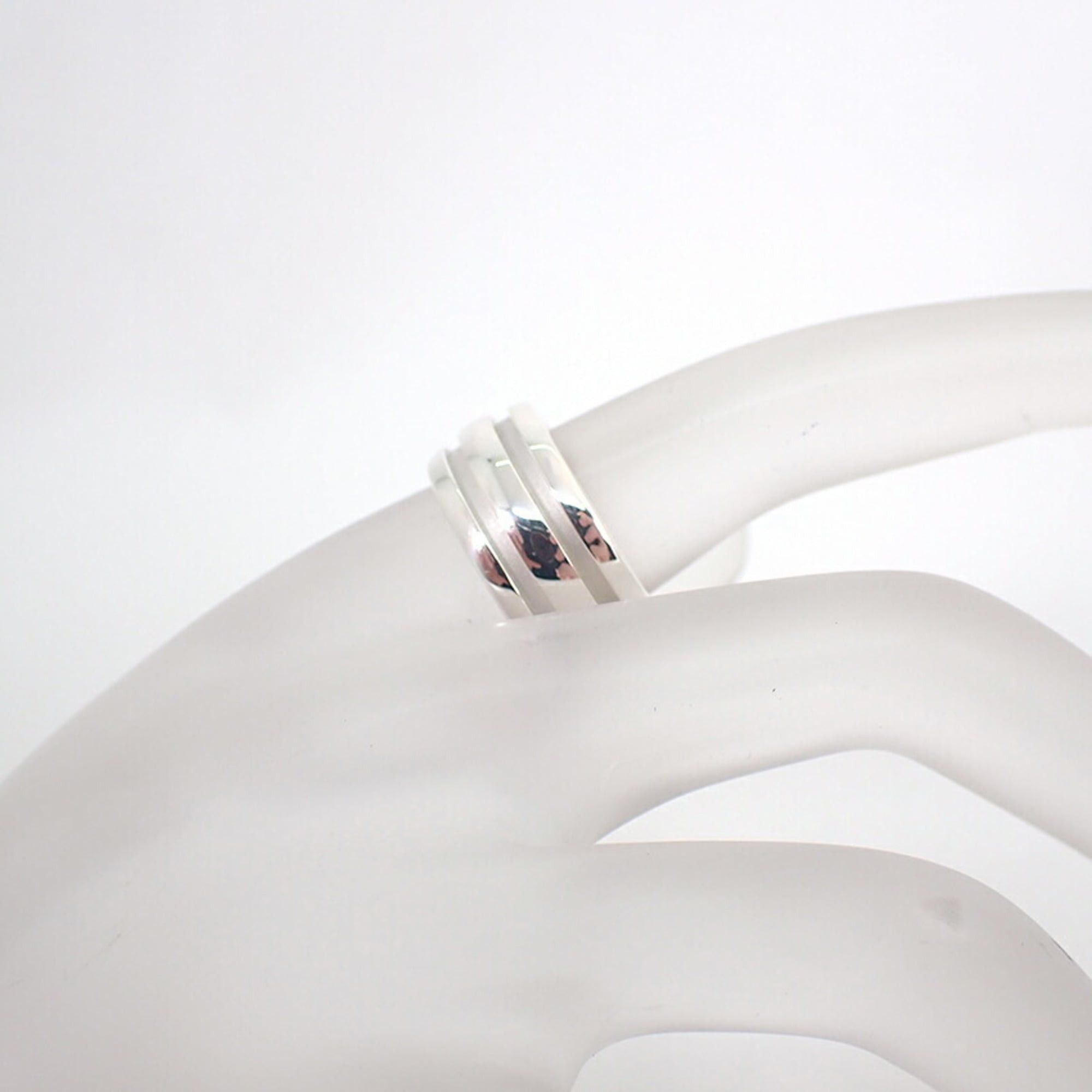 Tiffany & Co. TIFFANY & Co. 925 Double Line Ring, Size 10 Size ONE SIZE - 3 Thumbnail