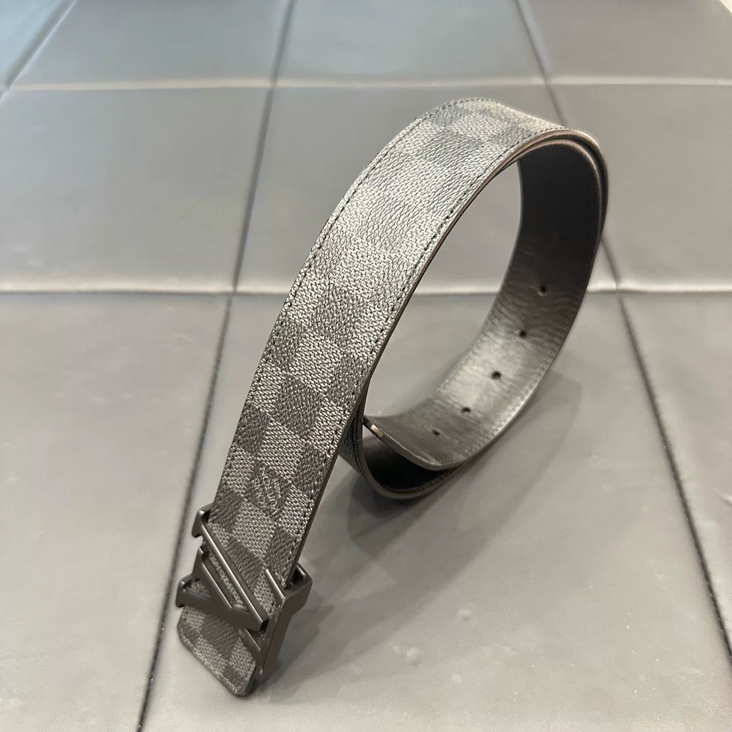 Louis Vuitton Louis Vuitton Checkered Multi Belt 2XL Men Size ONE SIZE - 3 Thumbnail