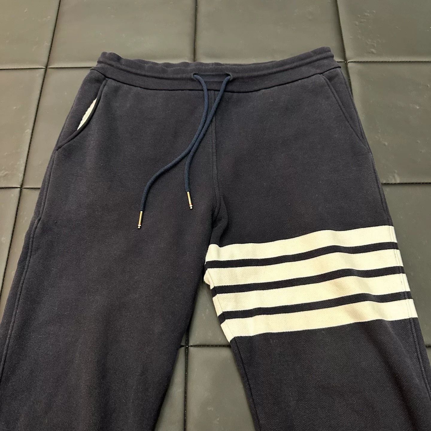 Thom Browne Thom Browne Knit Striped Brown Casual Pants S Men Size US 30 / EU 46 - 4 Thumbnail