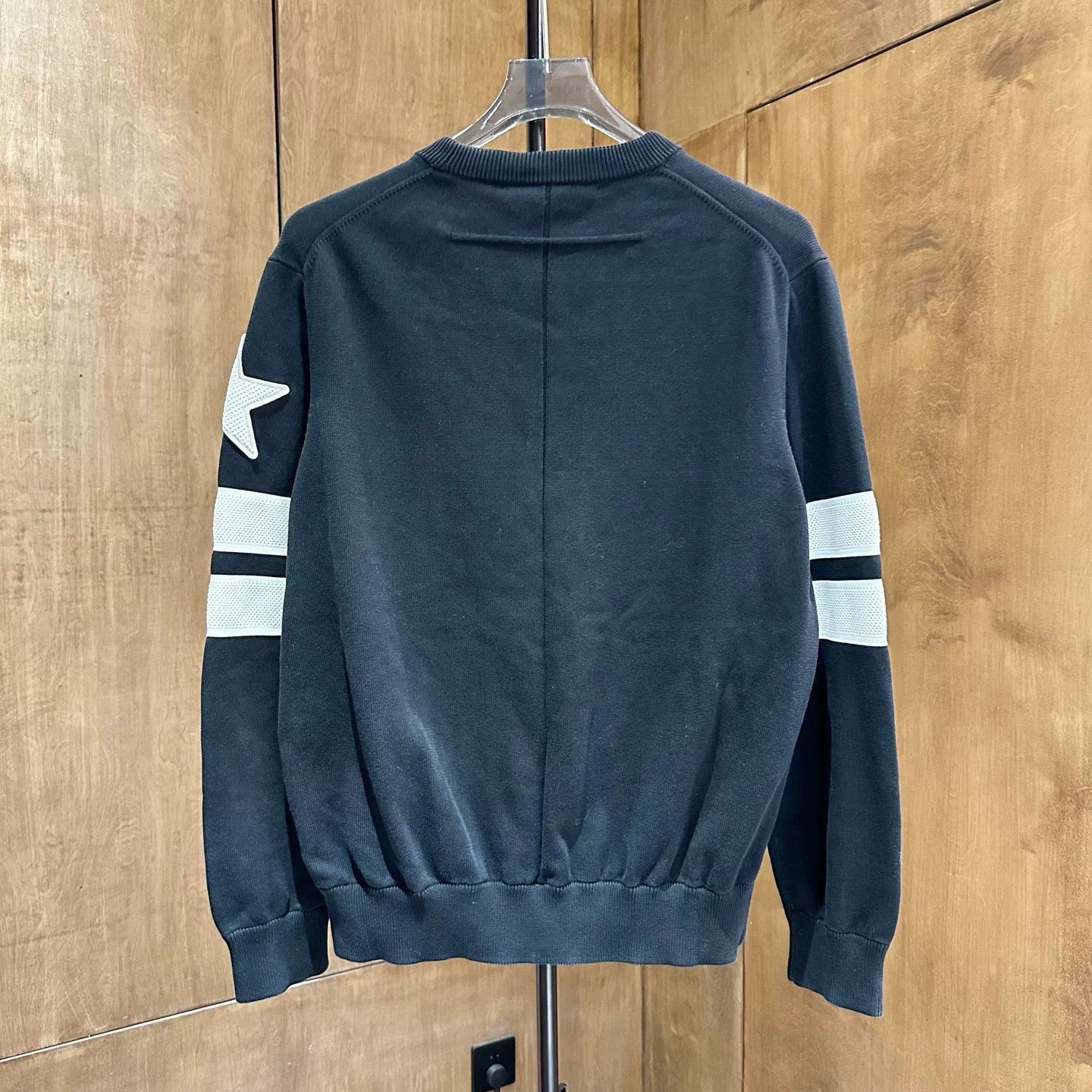 Givenchy Givenchy Knit Striped Black Hoodie XL Men Size US XL / EU 56 / 4 - 2 Thumbnail