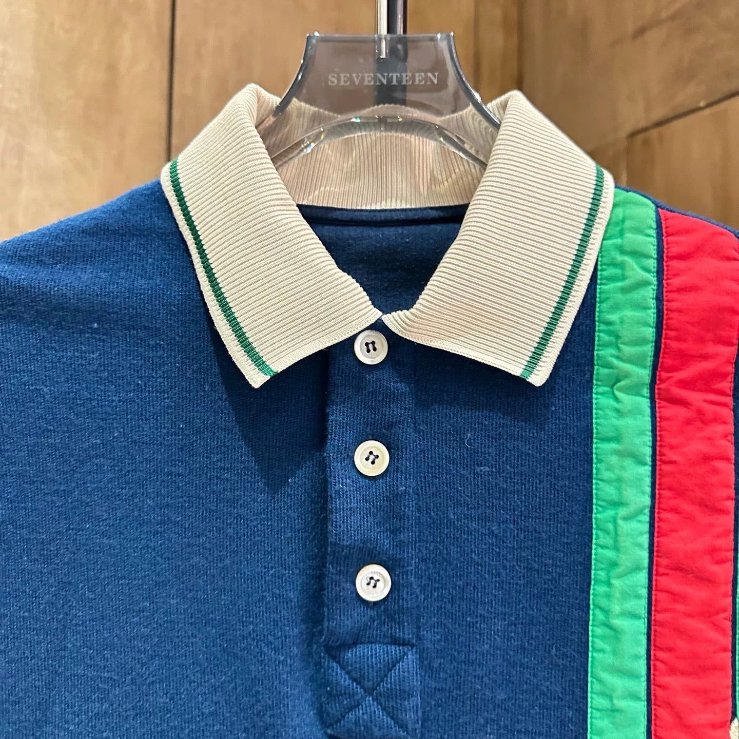 Gucci Gucci Striped Blue T-Shirt M Men Size US M / EU 48-50 / 2 - 3 Thumbnail