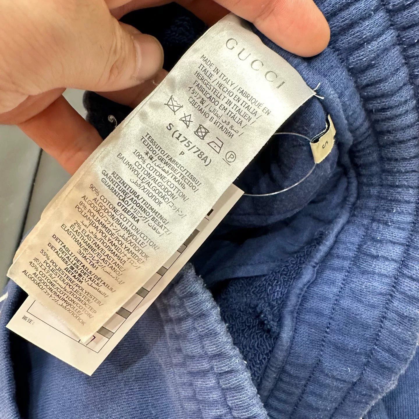 Gucci Gucci Blue Sweatpants S Men Size US 30 / EU 46 - 5 Thumbnail