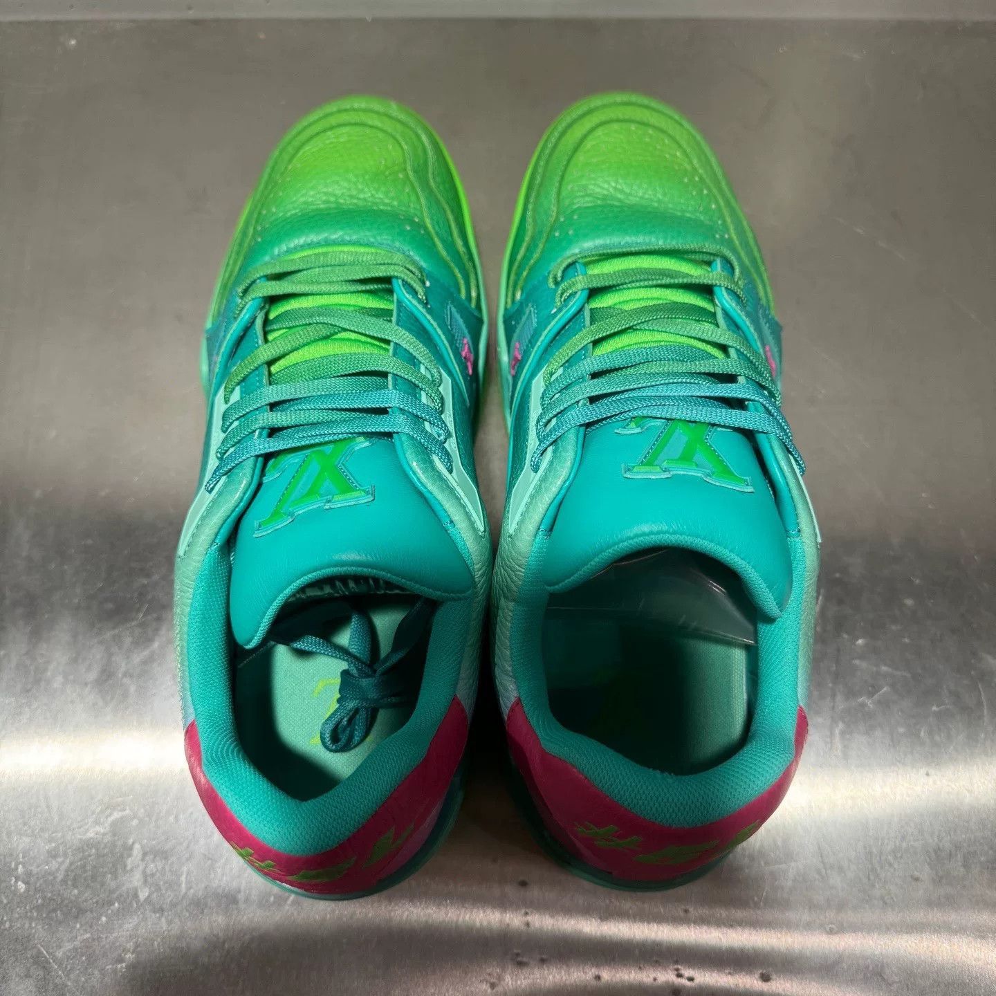 Louis Vuitton Louis Vuitton Training Gradient Multi Lowtop Sneakers 40 Men Size US 7.5 / EU 40-41 - 7 Thumbnail