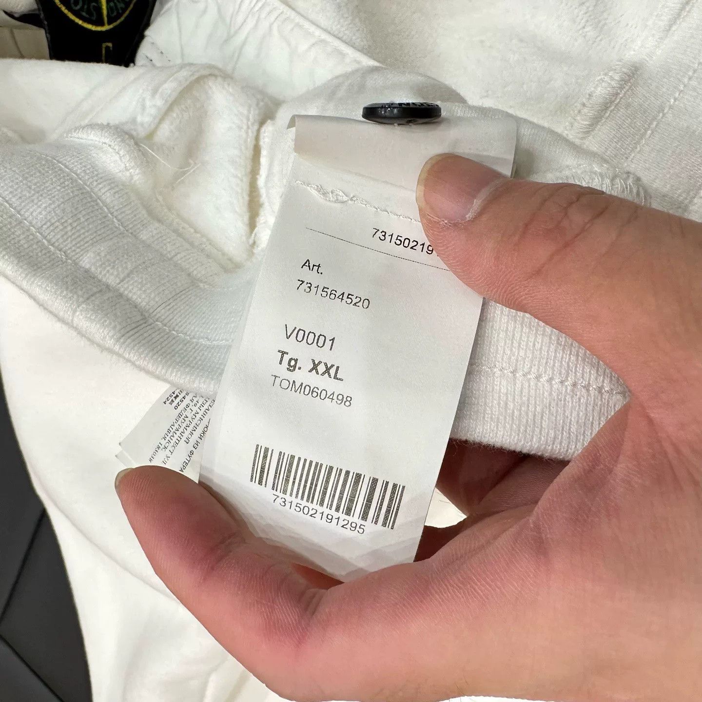 Stone Island Stone Island Casual White Sweatpants XXL Men Size US 38 / EU 54 - 8 Thumbnail