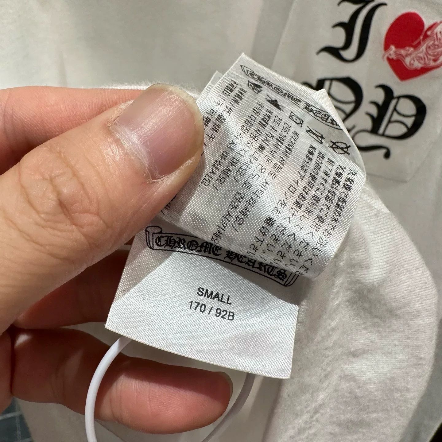 Chrome Hearts Chrome Hearts Limited White T-Shirt S Men Size US S / EU 44-46 / 1 - 5 Thumbnail