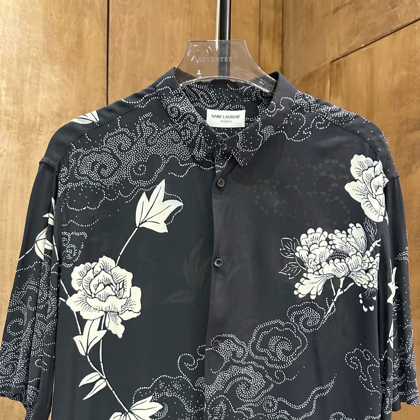 Saint Laurent Paris Saint Laurent Paris Black Shirt 40 Men Size US M / EU 48-50 / 2 - 3 Thumbnail