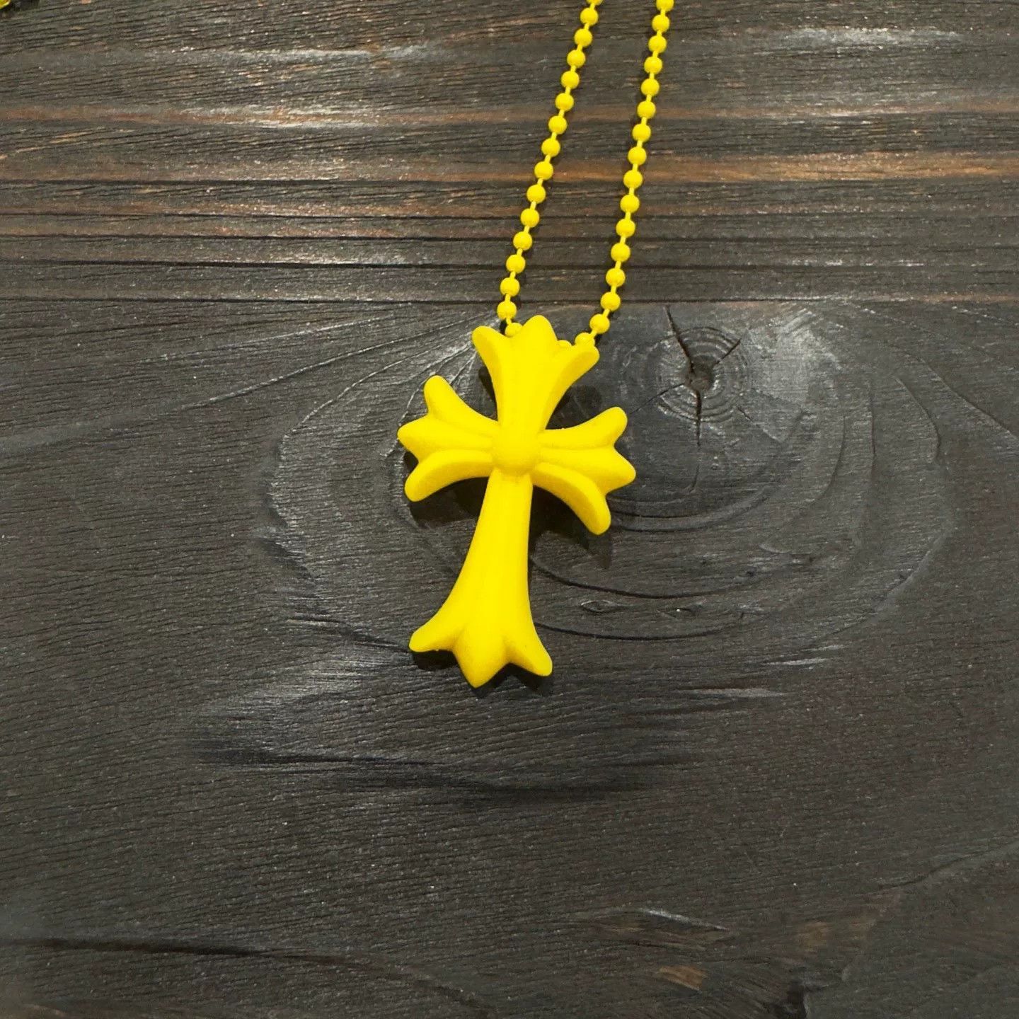 Chrome Hearts Chrome Hearts Yellow Jewelry 2XL Men Size ONE SIZE - 2 Thumbnail