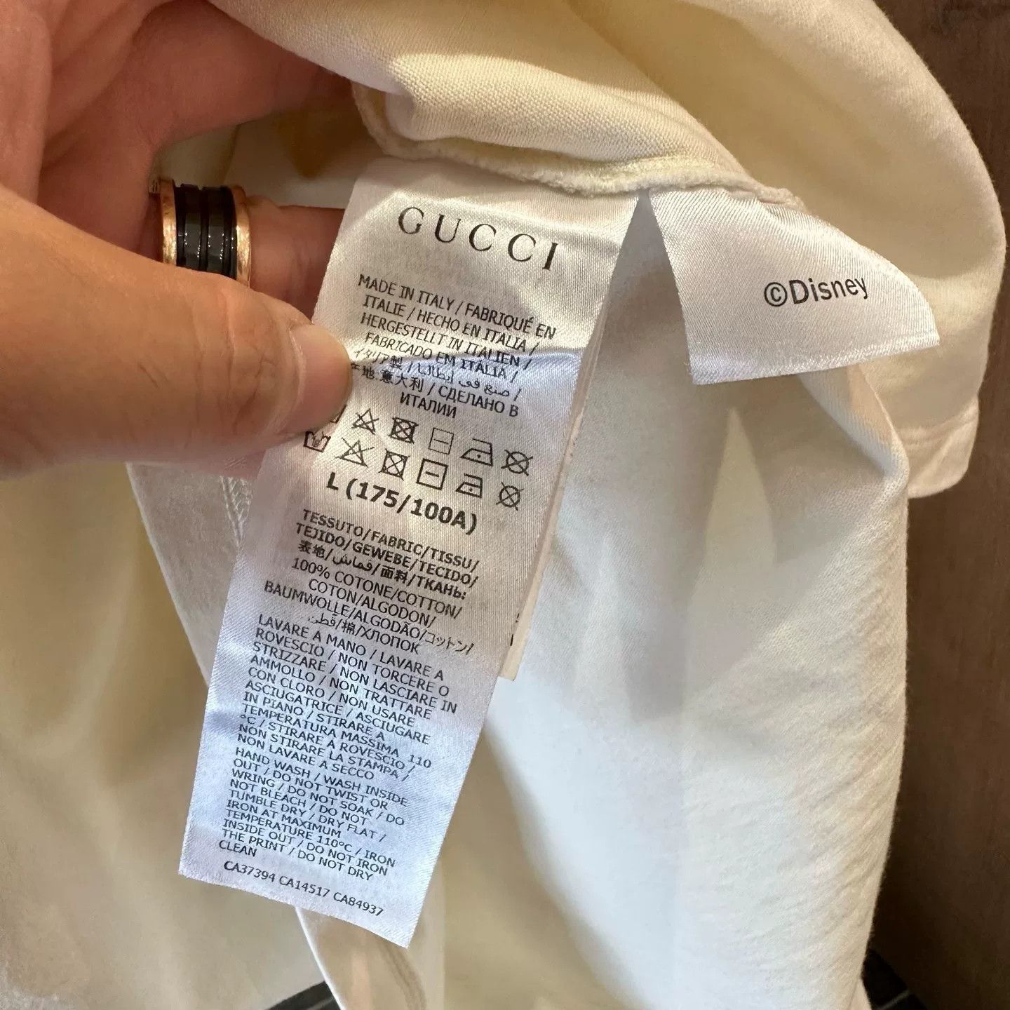 Gucci Gucci Collab Multi T-Shirt L Men Size US L / EU 52-54 / 3 - 6 Thumbnail