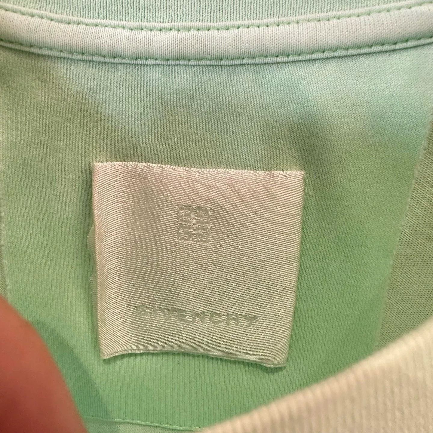 Givenchy Givenchy Retro Green T-Shirt XS Women Size XS / US 0-2 / IT 36-38 - 5 Thumbnail
