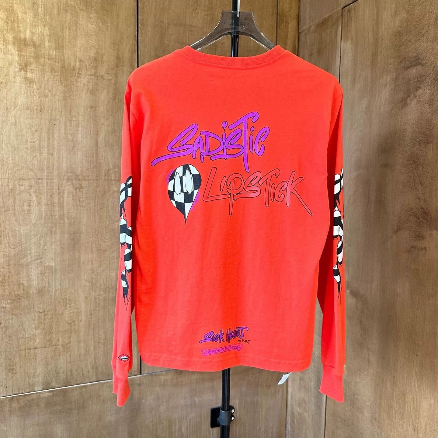 Chrome Hearts Chrome Hearts Graphic Red Hoodie S Men Size US S / EU 44-46 / 1 - 2 Thumbnail