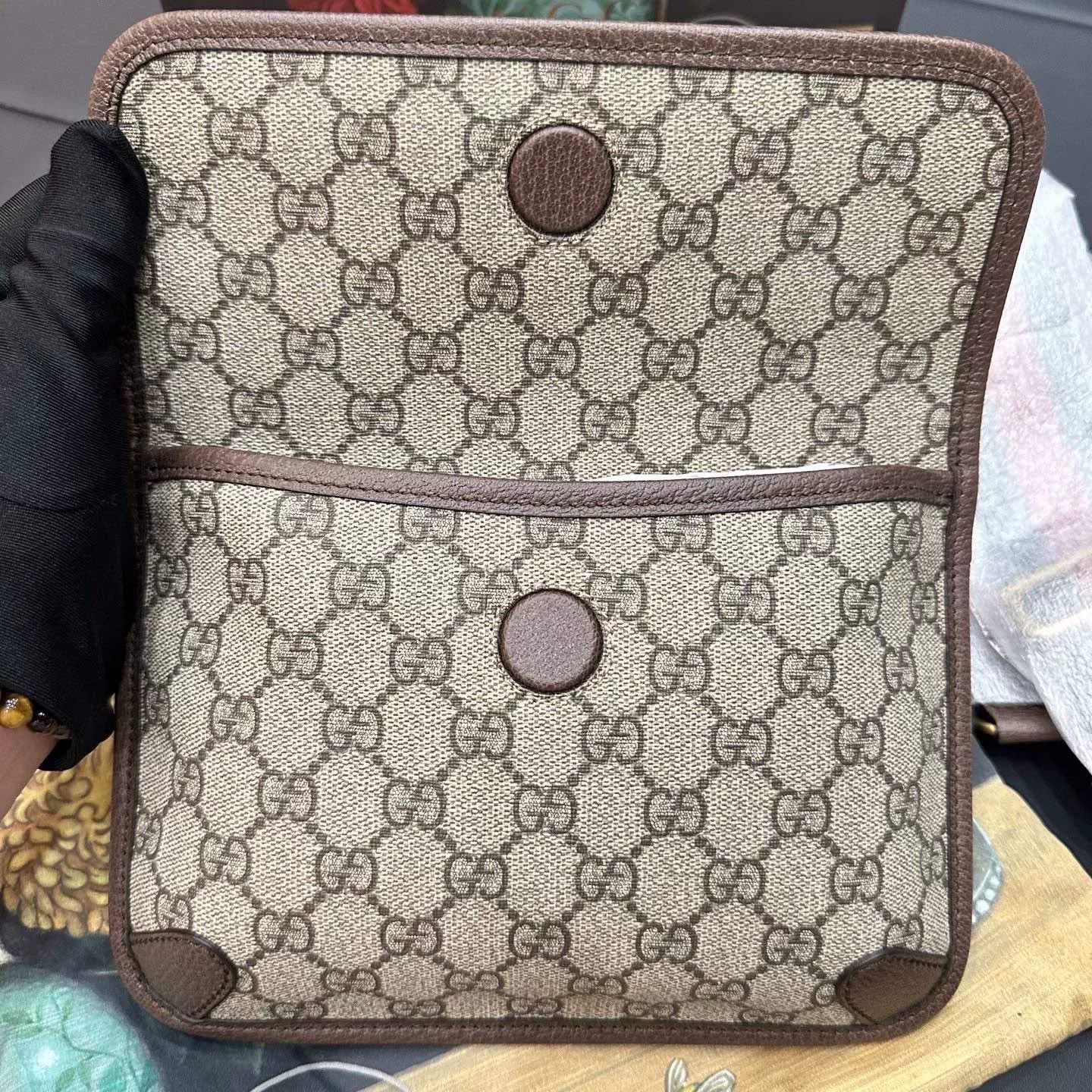 Gucci Gucci Tiger Green Shoulder Bag M Women Size ONE SIZE - 3 Thumbnail