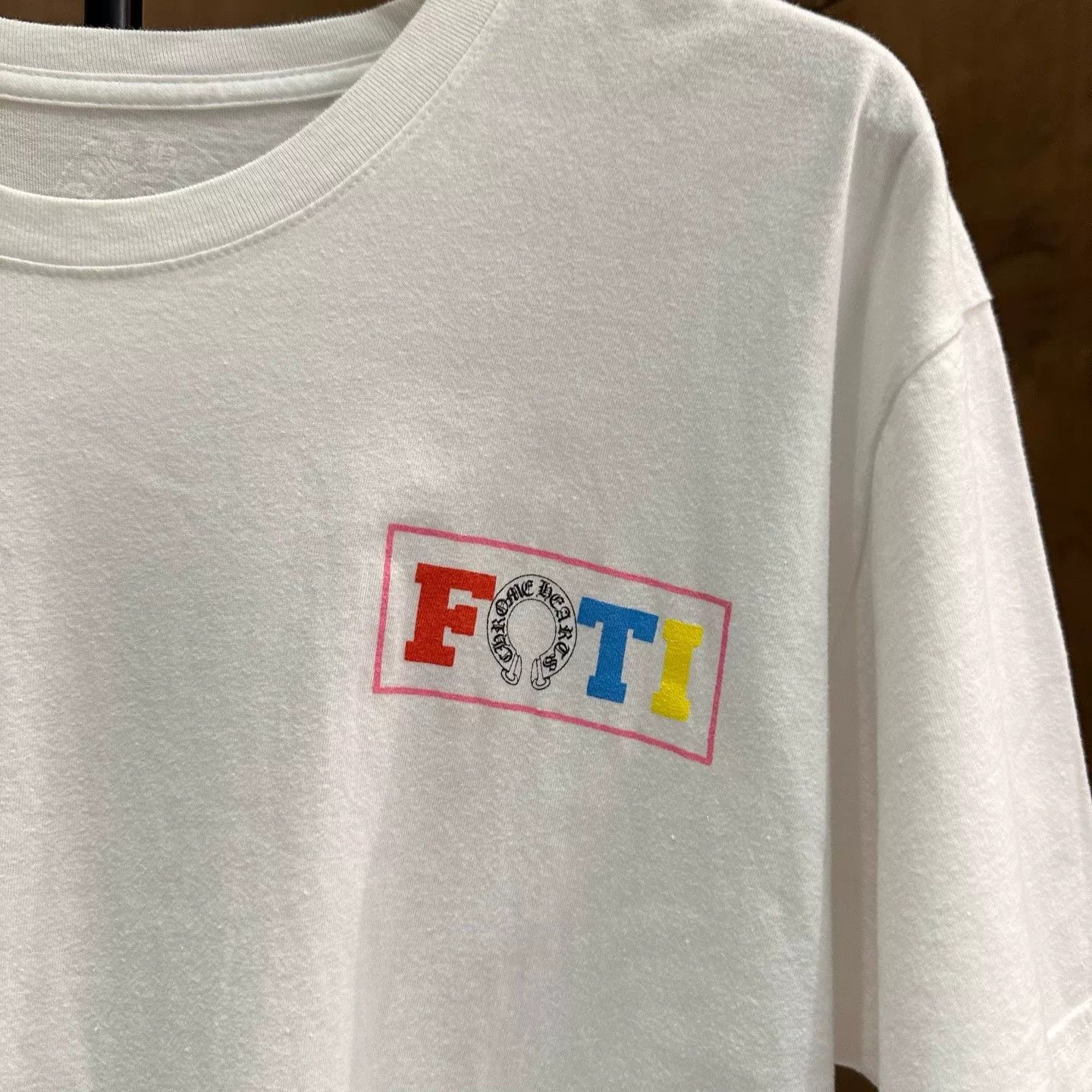 Chrome Hearts Chrome Hearts Collab White T-Shirt XL Men Size US XL / EU 56 / 4 - 2 Thumbnail