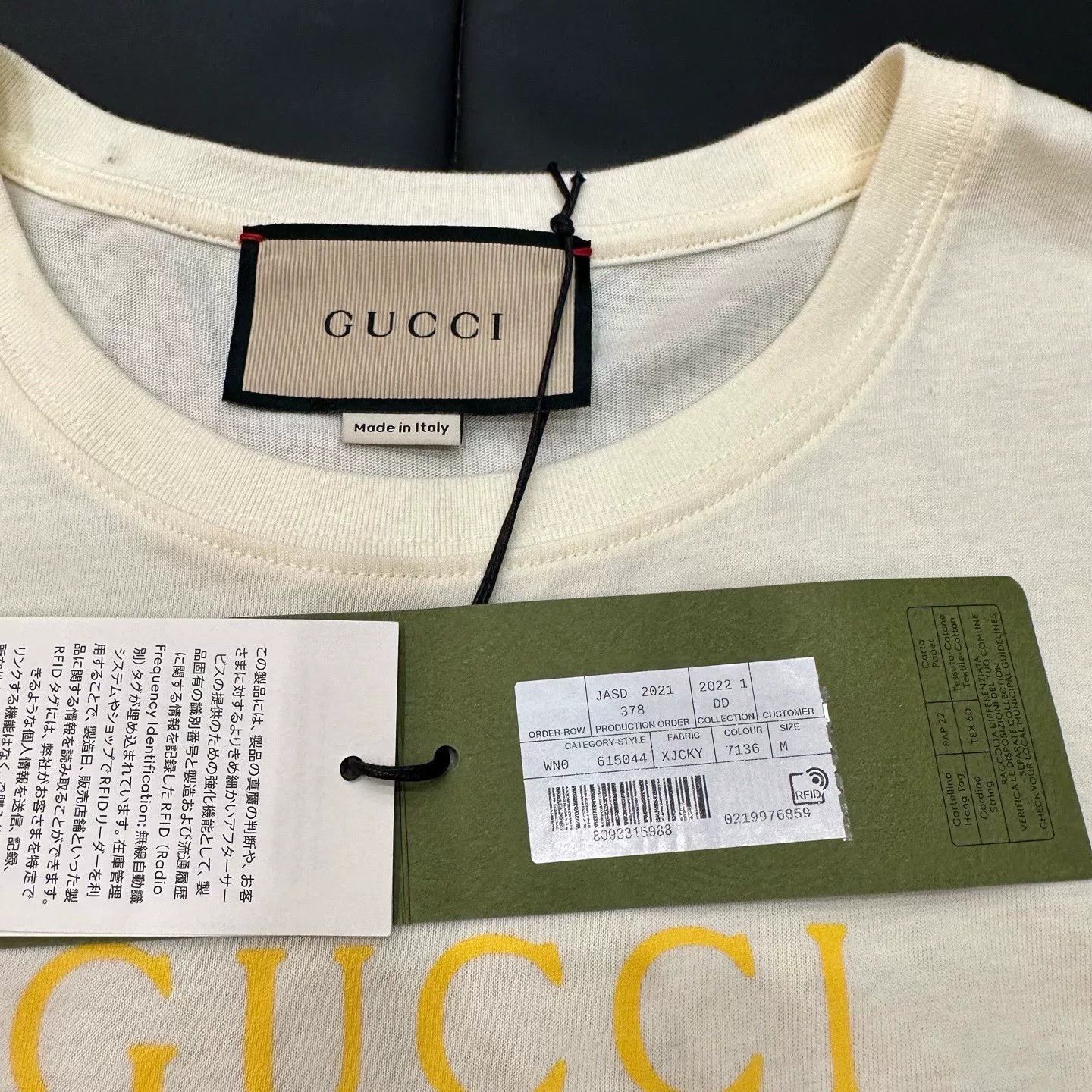 Gucci Gucci White T-Shirt M Men Size US M / EU 48-50 / 2 - 4 Thumbnail