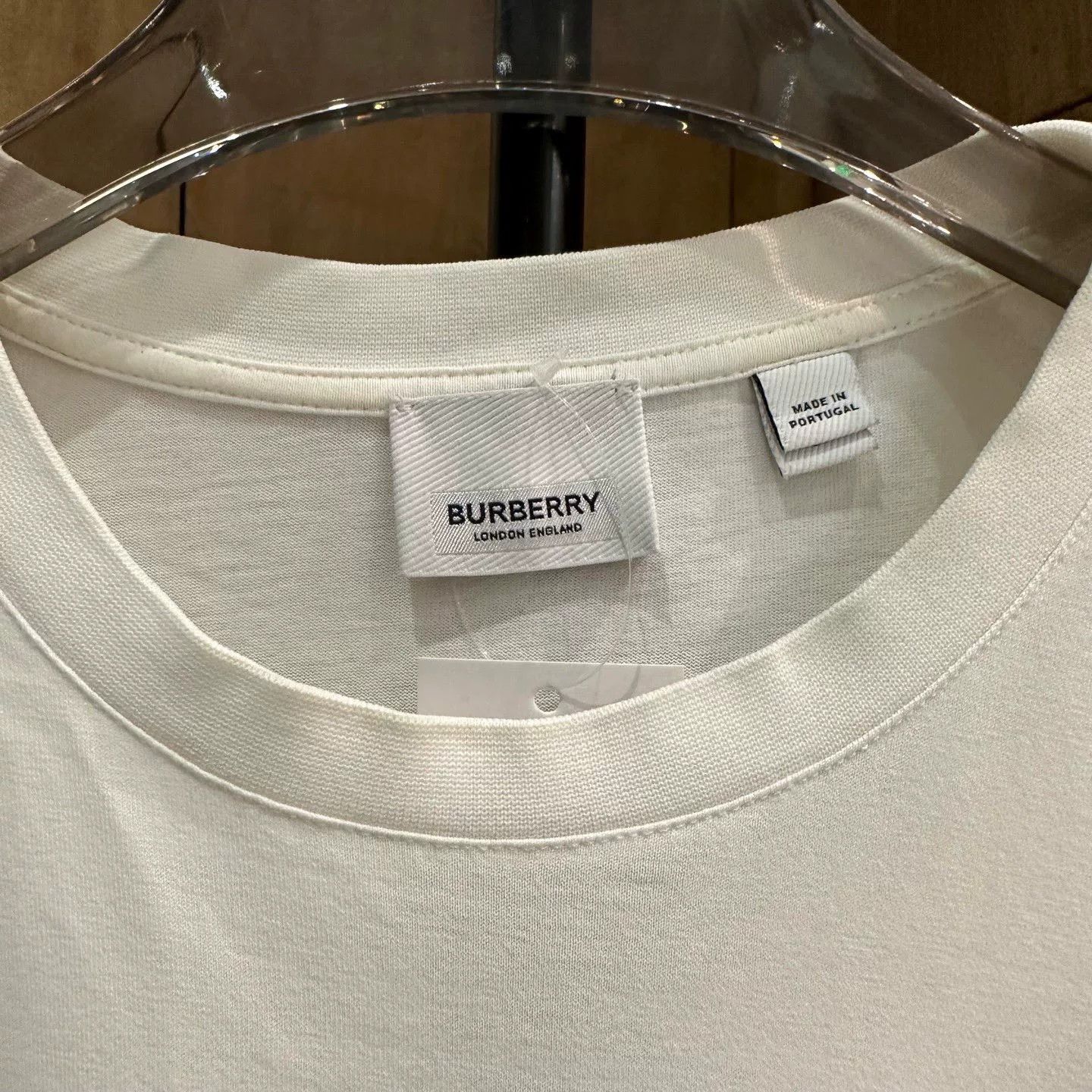 Burberry Burberry Retro White T-Shirt S Men Size US S / EU 44-46 / 1 - 3 Thumbnail