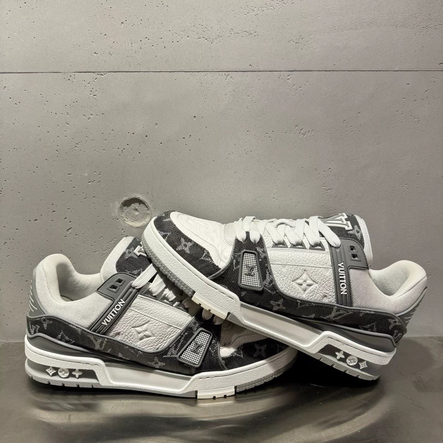 Louis Vuitton Louis Vuitton Training Denim Multi Lowtop Sneakers 41 Men Size US 8.5 / EU 41-42 - 4 Thumbnail
