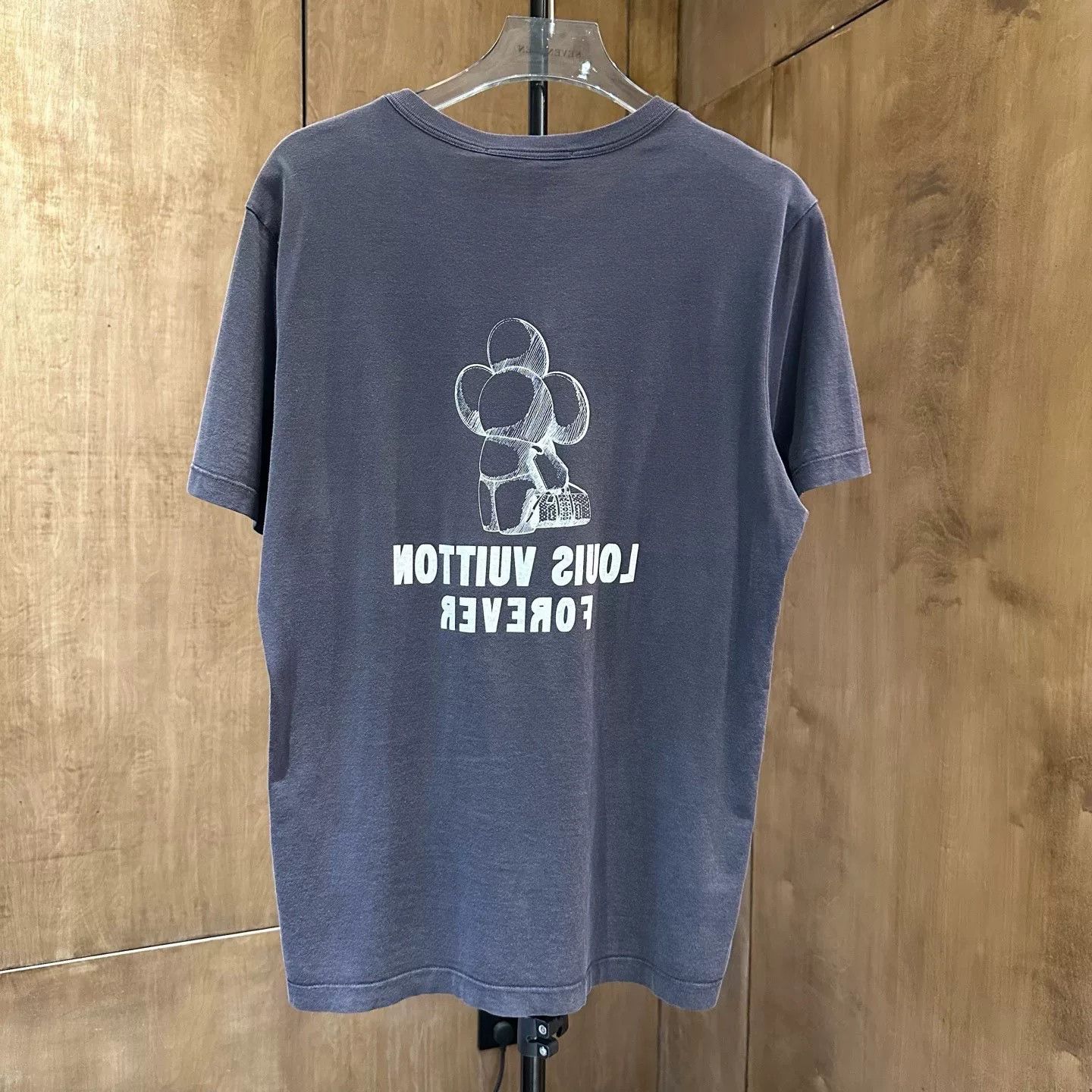 Louis Vuitton Louis Vuitton Blue T-Shirt M Men Size US M / EU 48-50 / 2 - 2 Thumbnail