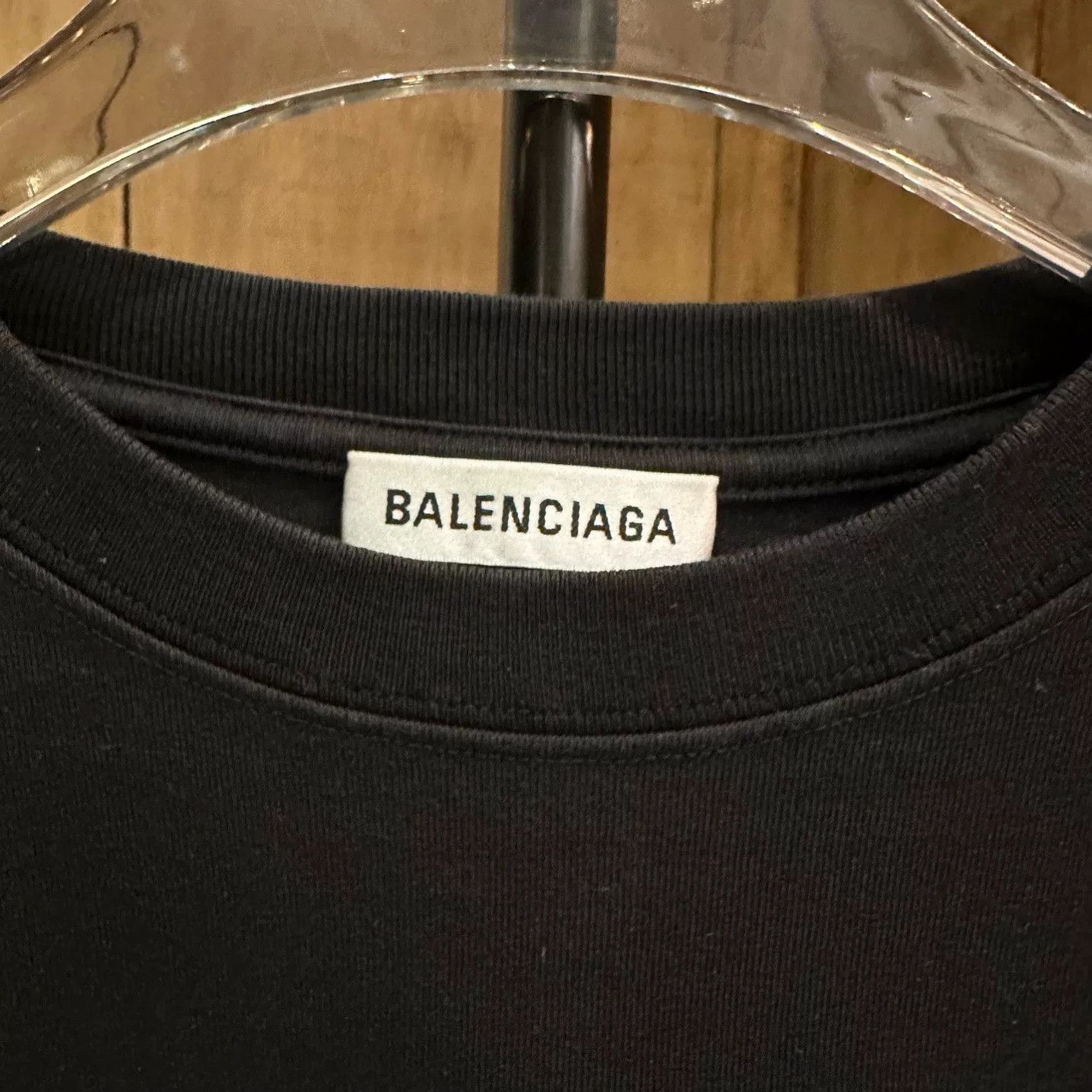 Balenciaga Balenciaga Retro Black T-Shirt S Men Size US S / EU 44-46 / 1 - 4 Thumbnail