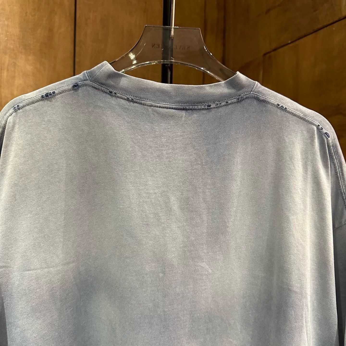 Balenciaga Balenciaga Distressed Green T-Shirt 24 Men Size US XS / EU 42 / 0 - 3 Thumbnail
