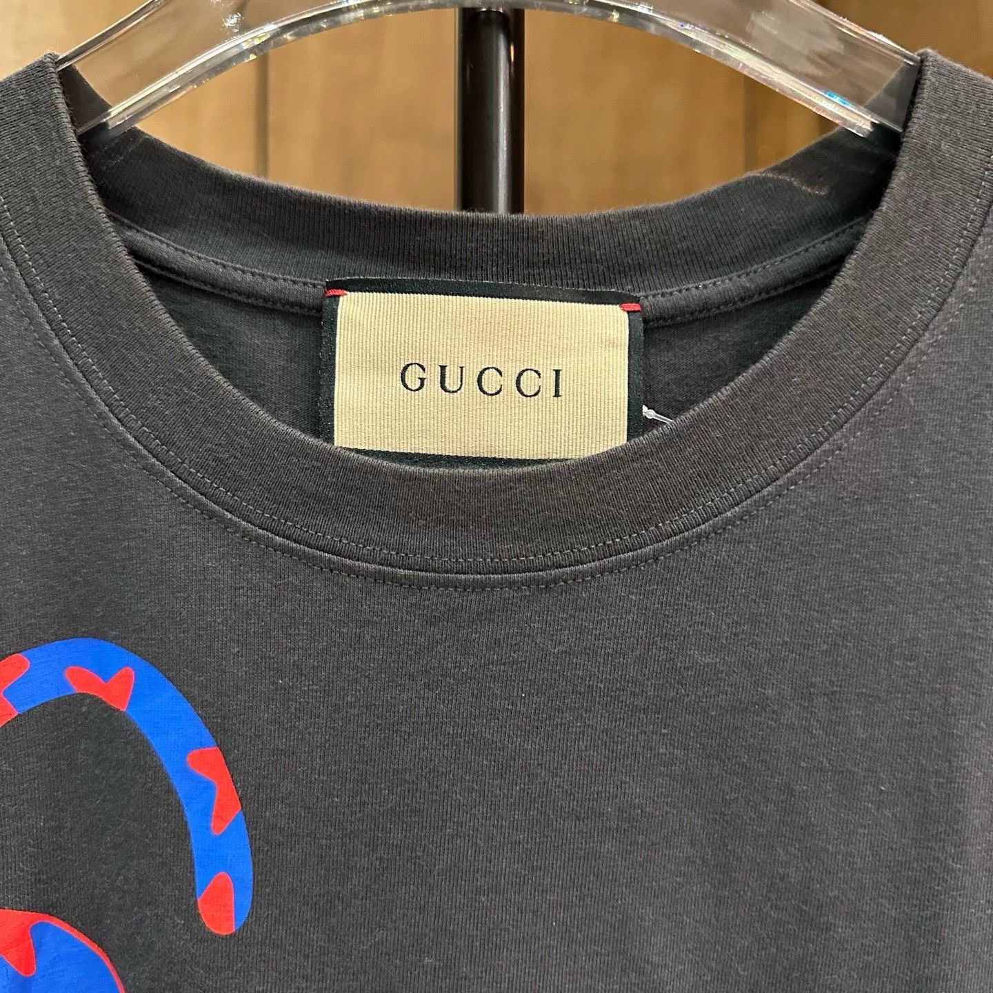 Gucci Gucci Retro Graphic Black T-Shirt M Men Size US M / EU 48-50 / 2 - 3 Thumbnail