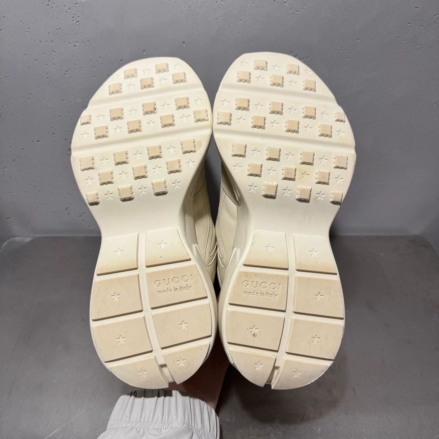 Gucci Gucci Printed Green Lowtop Sneakers 41 Men Size US 8.5 / EU 41-42 - 6 Thumbnail