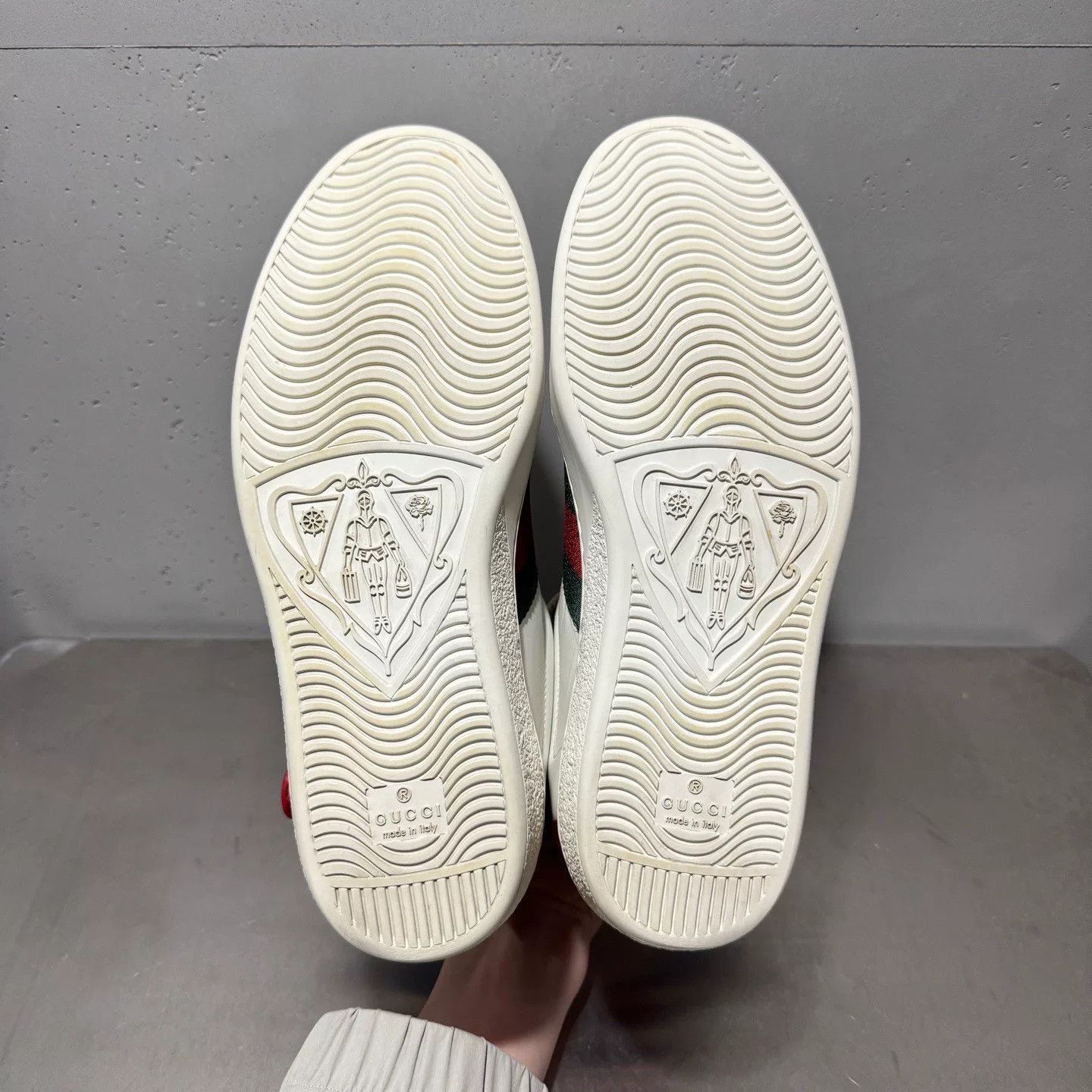 Gucci Gucci Blue Hitop Sneakers 40 Men Size US 7.5 / EU 40-41 - 6 Thumbnail
