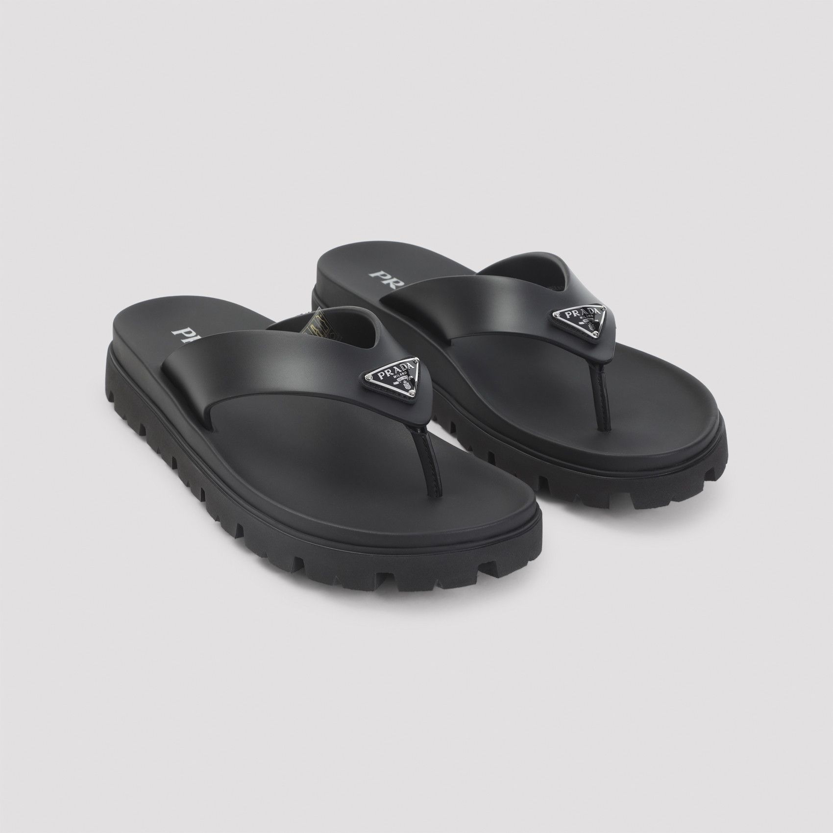 Prada Prada Soft Cage Thongs Sandals Size US 11 / EU 44 - 3 Thumbnail