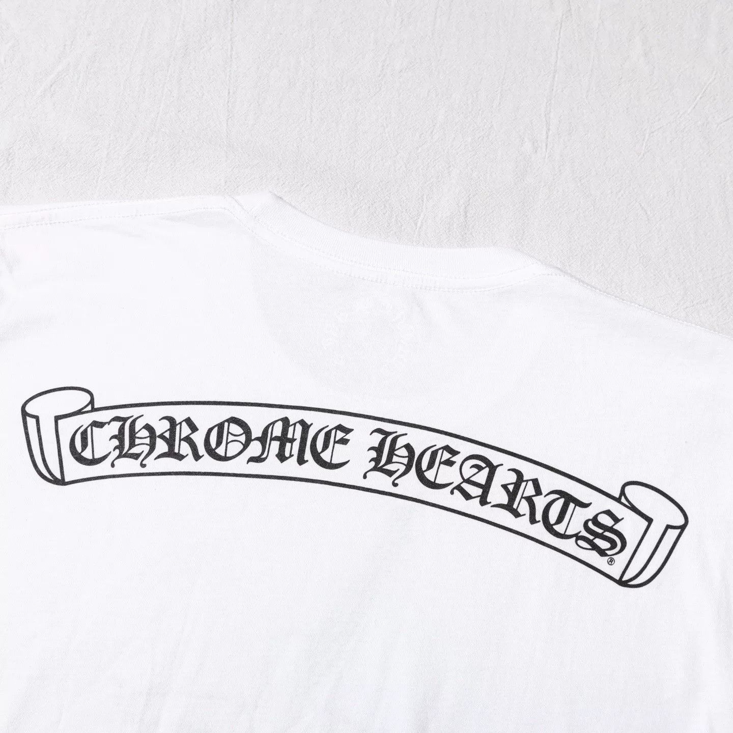 Chrome Hearts Chrome Hearts Collab White T-Shirt M Men Size US M / EU 48-50 / 2 - 4 Thumbnail
