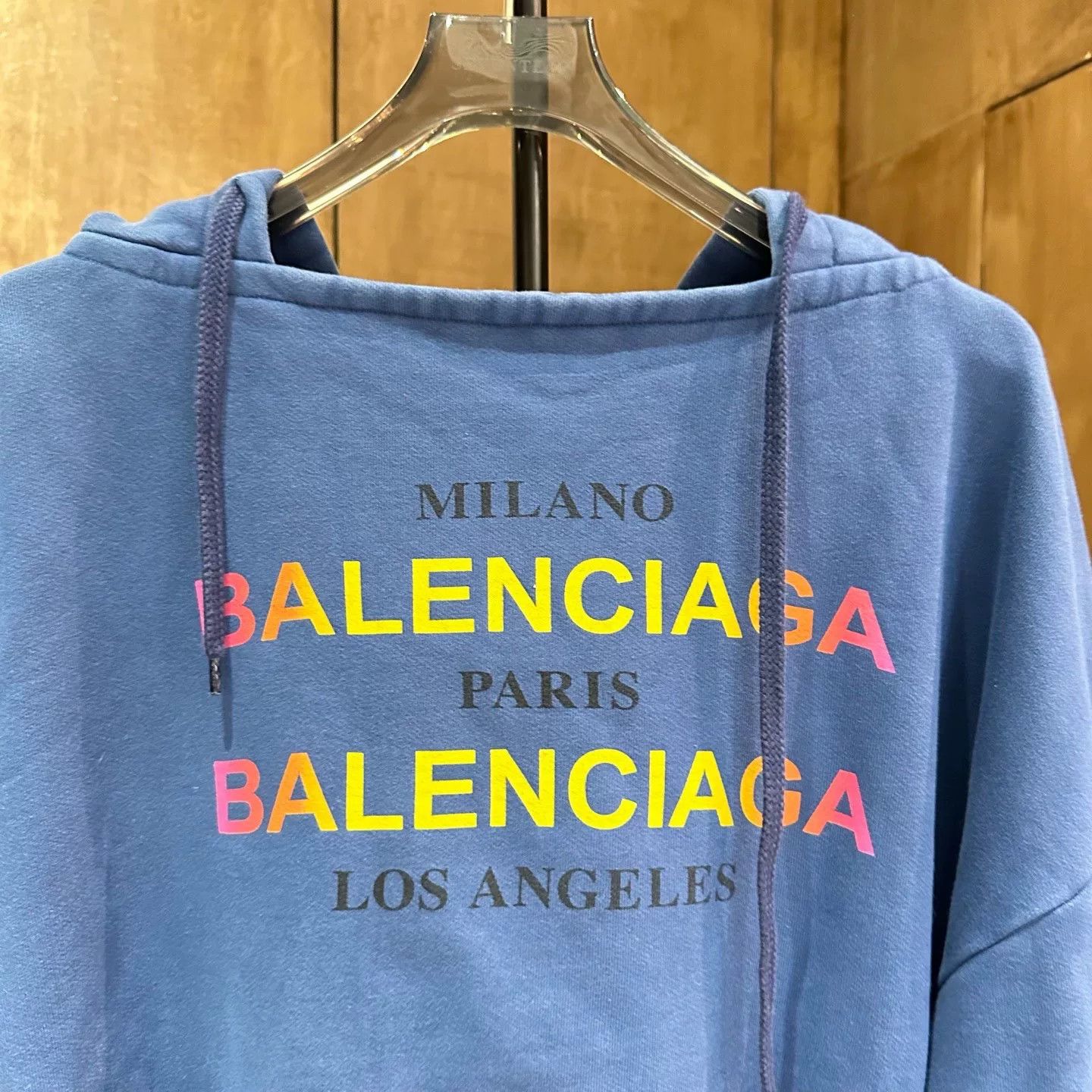 Balenciaga Balenciaga Retro Green Hoodie S Women Size S / US 4 / IT 40 - 2 Thumbnail