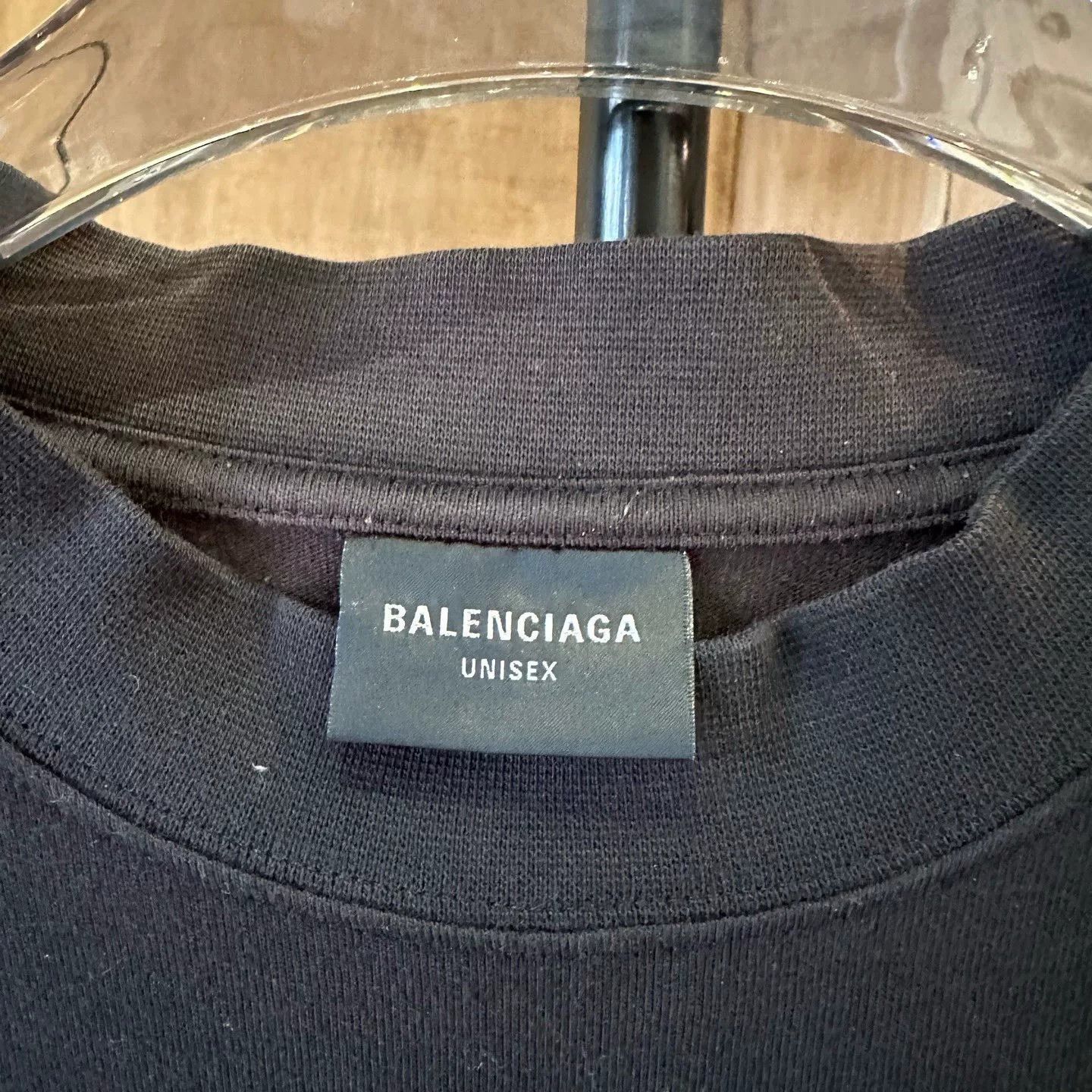 Balenciaga Balenciaga Black T-Shirt M Men Size US M / EU 48-50 / 2 - 4 Thumbnail