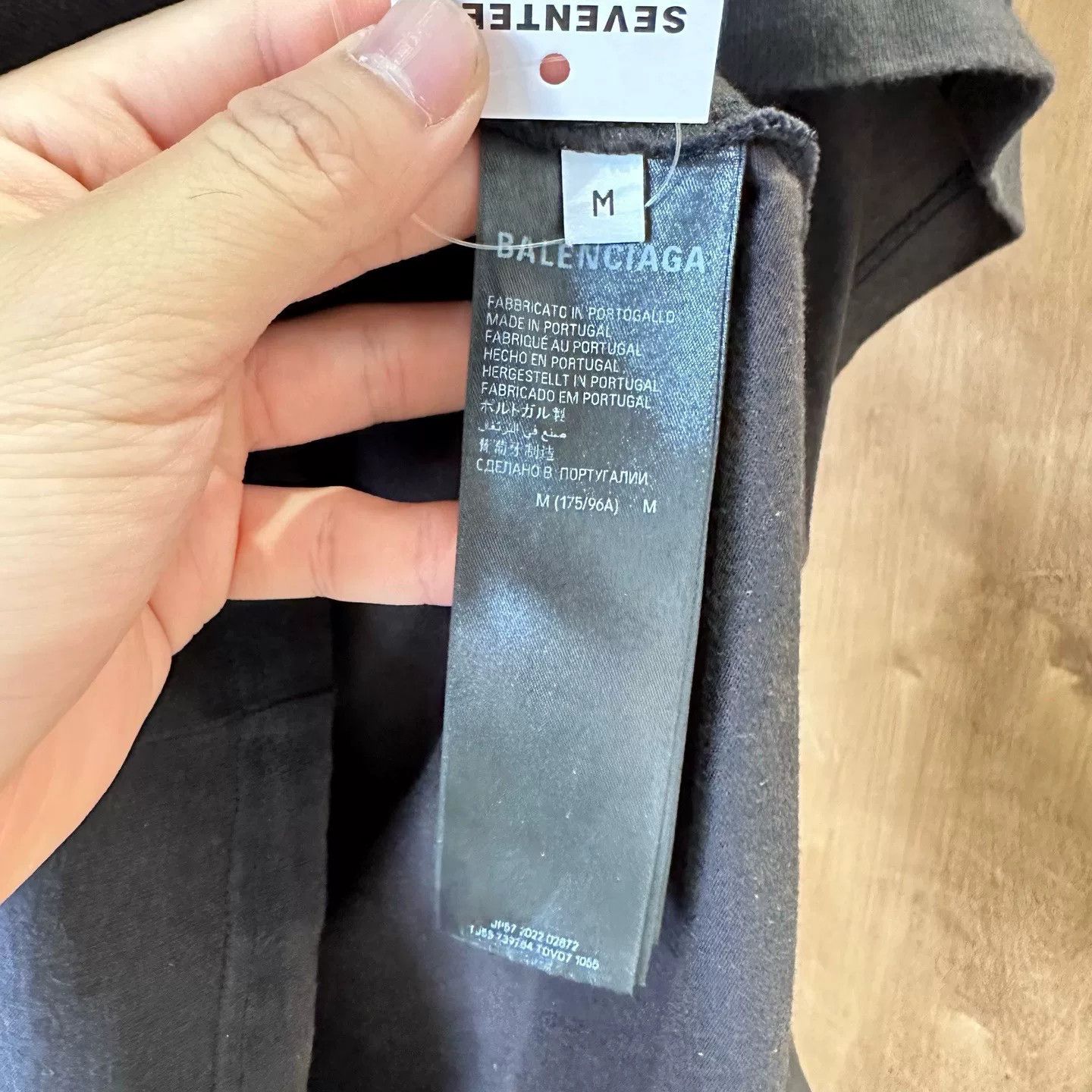 Balenciaga Balenciaga Black T-Shirt M Men Size US M / EU 48-50 / 2 - 6 Thumbnail