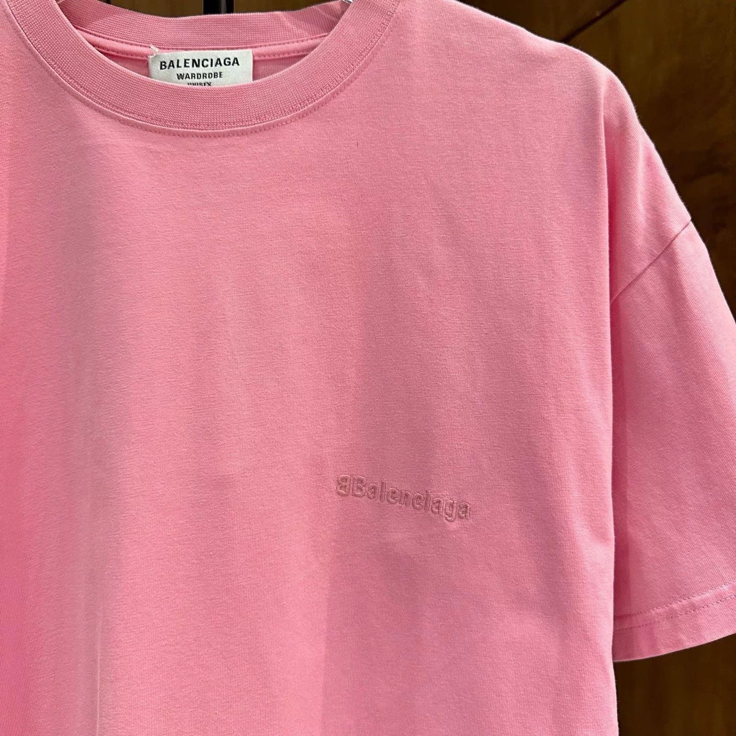 Balenciaga Balenciaga Retro Embroidered Pink T-Shirt S Women Size S / US 4 / IT 40 - 3 Thumbnail