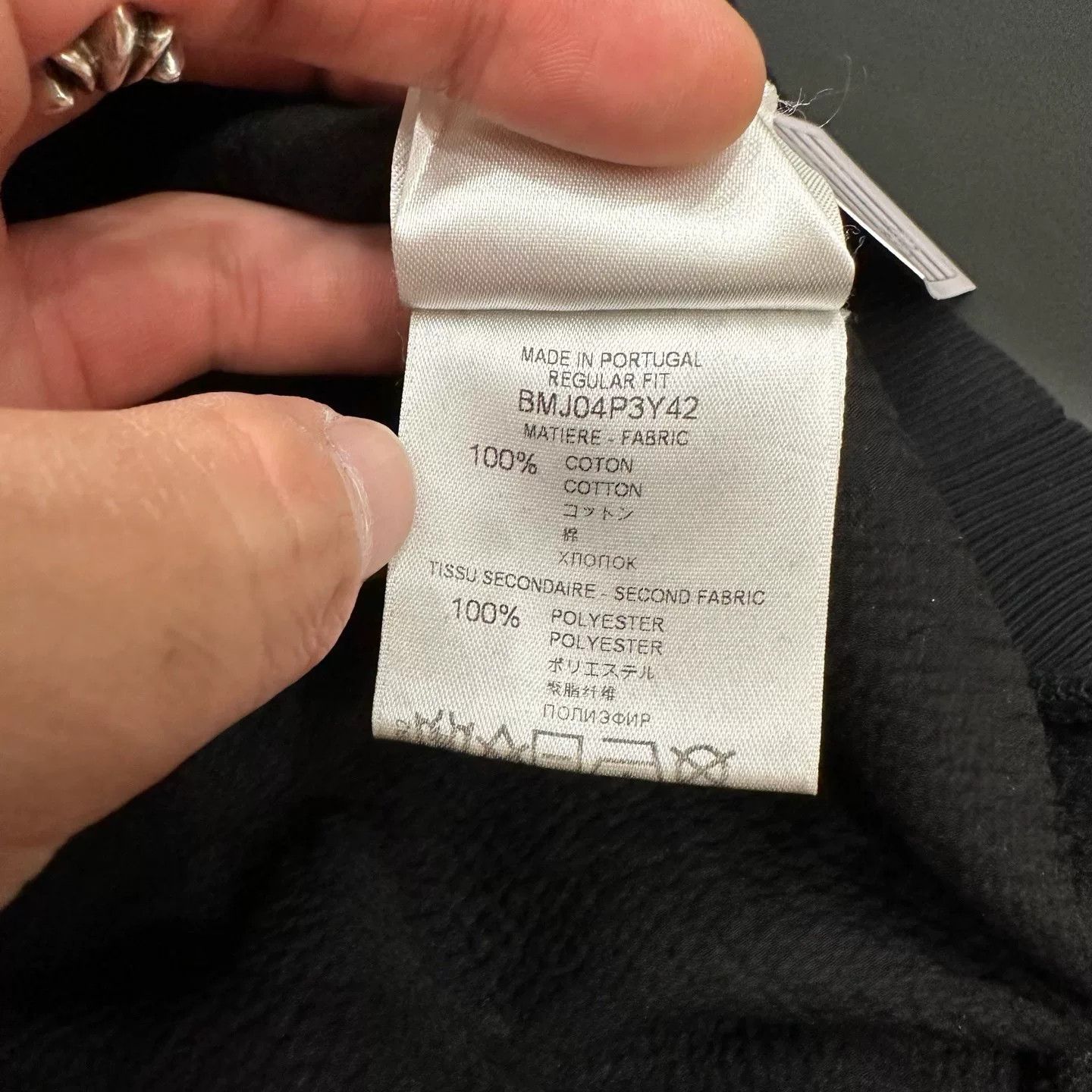 Givenchy Givenchy Distressed Black Hoodie S Men Size US S / EU 44-46 / 1 - 6 Thumbnail