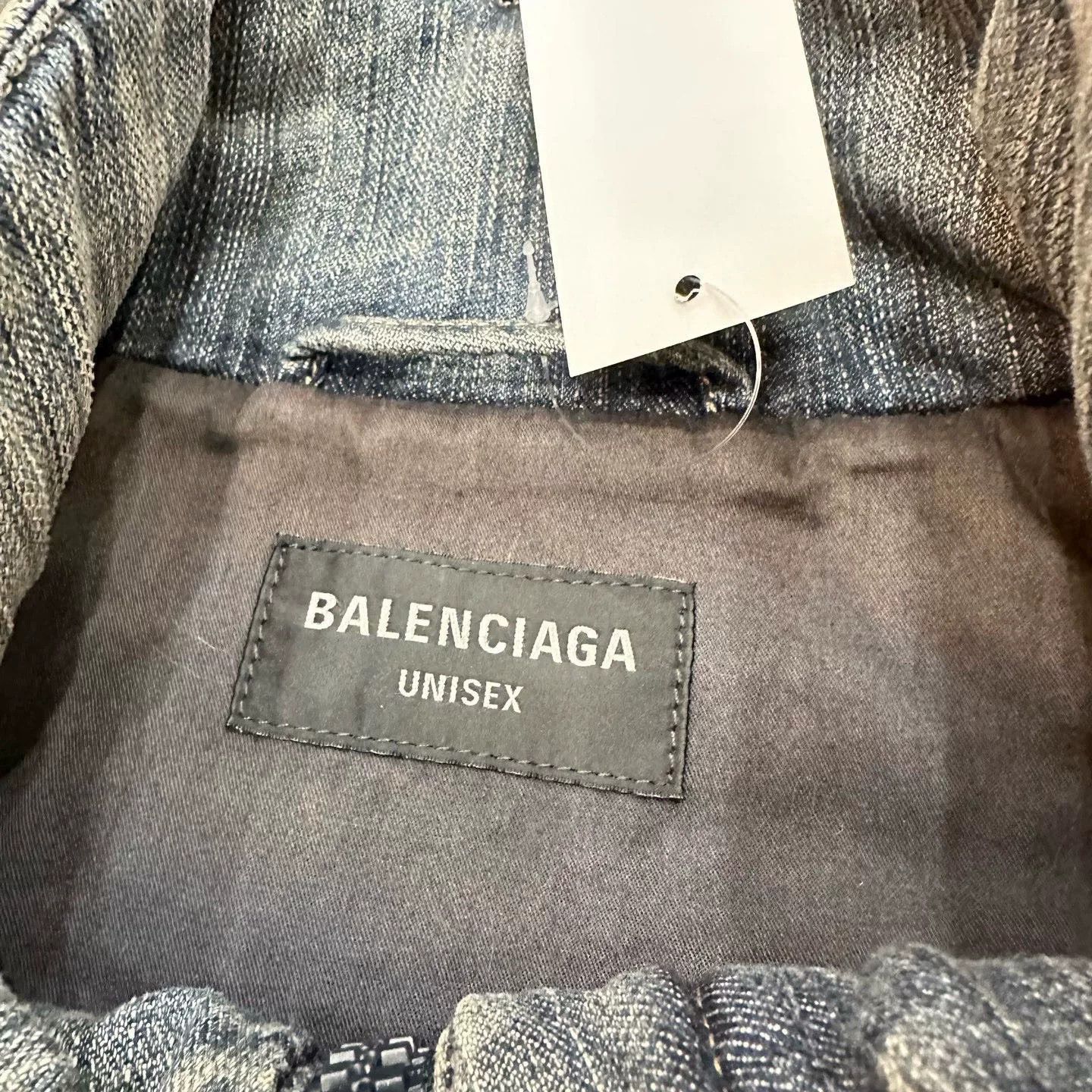 Balenciaga Balenciaga Retro Denim Green Light Jacket S Men Size US S / EU 44-46 / 1 - 5 Thumbnail