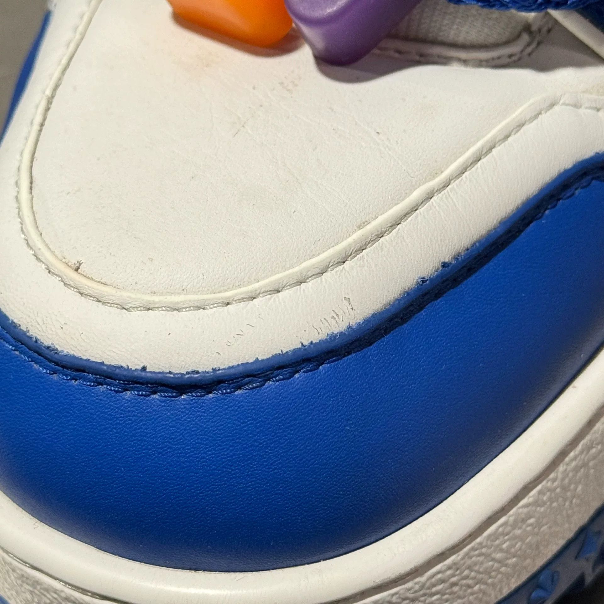 Louis Vuitton Louis Vuitton Training Blue Lowtop Sneakers 41 Men Size US 8.5 / EU 41-42 - 9 Thumbnail