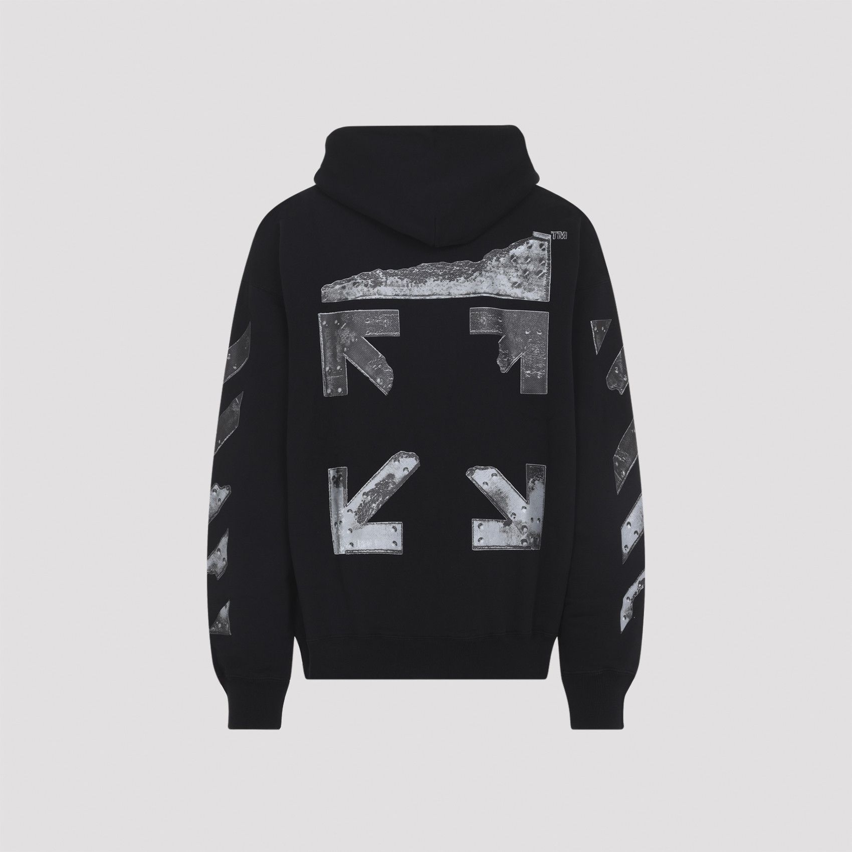 Off-White Off White Metal Arrow Skate Hoodie Size US XL / EU 56 / 4 - 2 Thumbnail