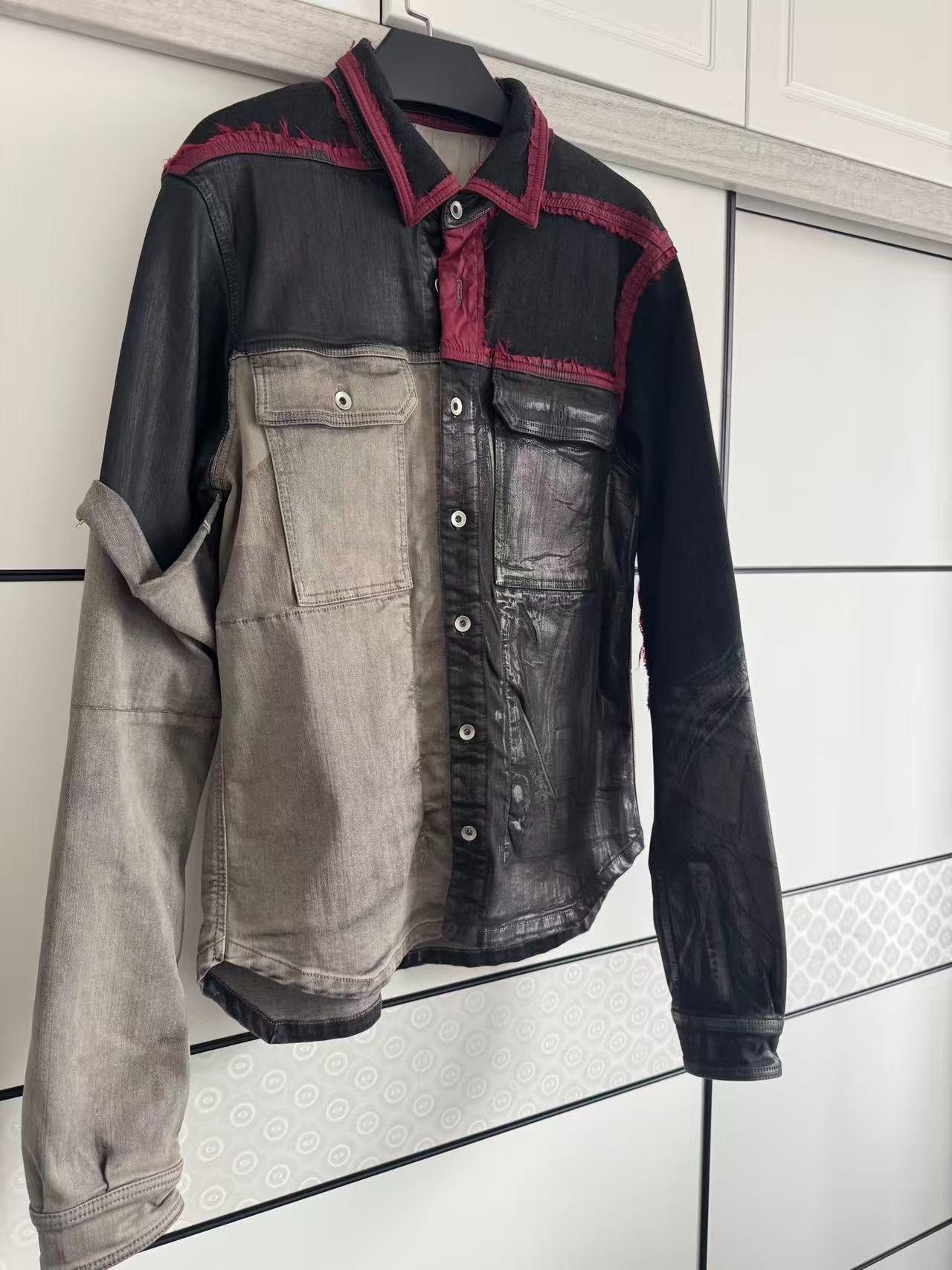 Rick Owens Rick Owens Patchwork Pink Light Jacket M Men Size US M / EU 48-50 / 2 - 2 Thumbnail