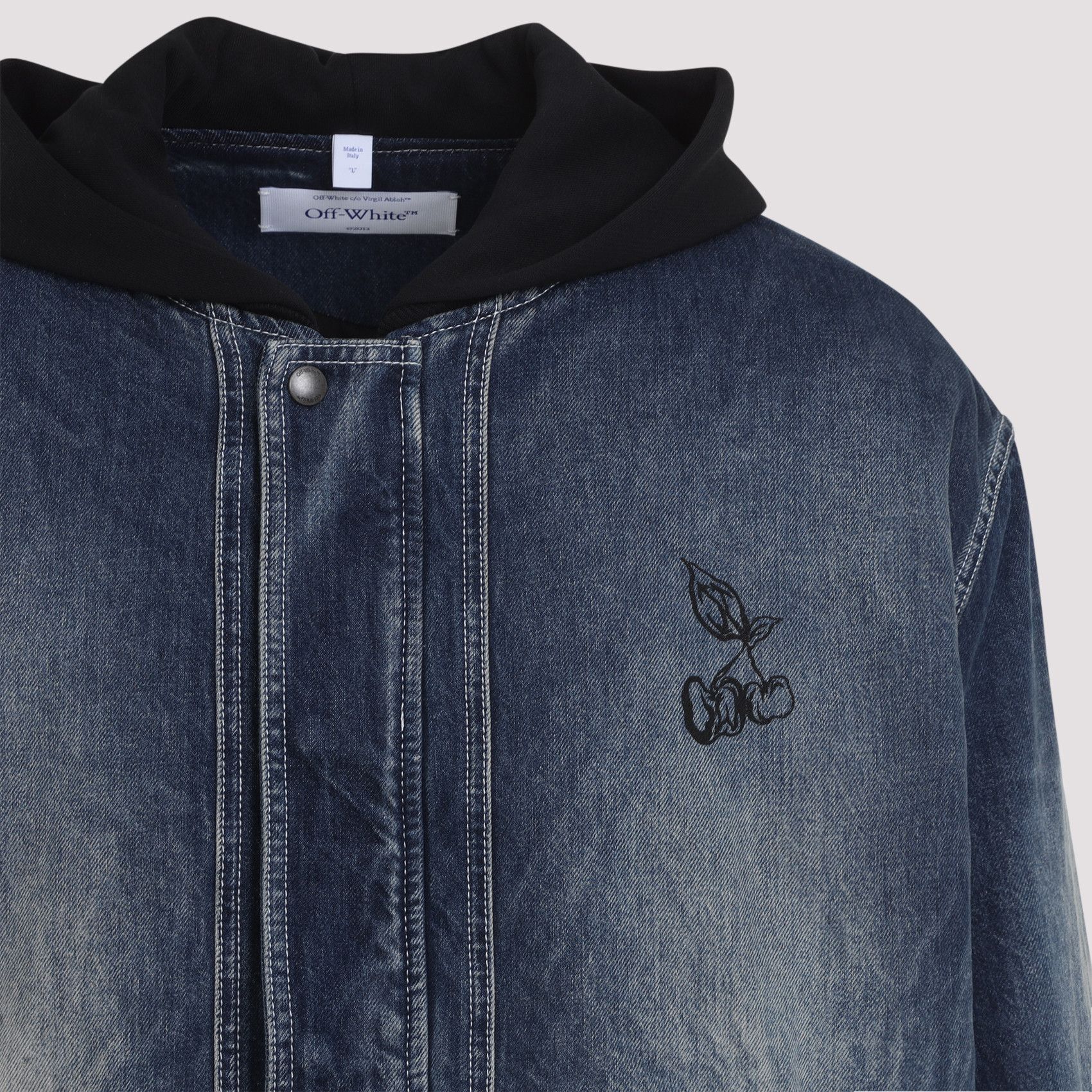 Off-White Off White Cherry Fleece Jacket Size US L / EU 52-54 / 3 - 4 Thumbnail