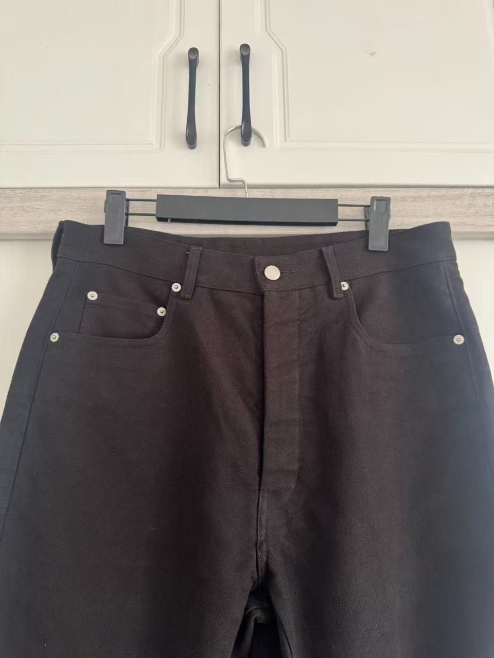 Rick Owens Rick Owens Black Denim Jeans 25 Men Size US 32 / EU 48 - 2 Thumbnail