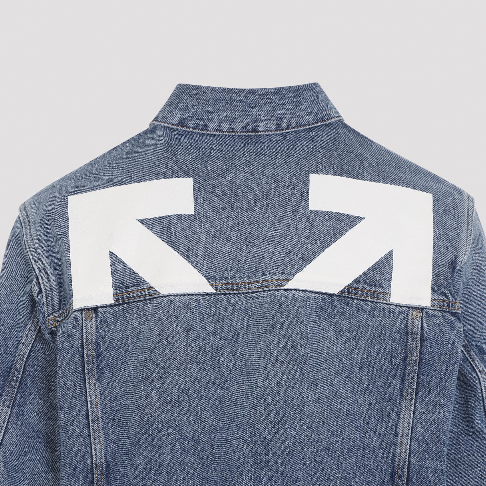 Off-White Off White Hal Arrow Skate Denim Jacket Size US L / EU 52-54 / 3 - 4 Thumbnail