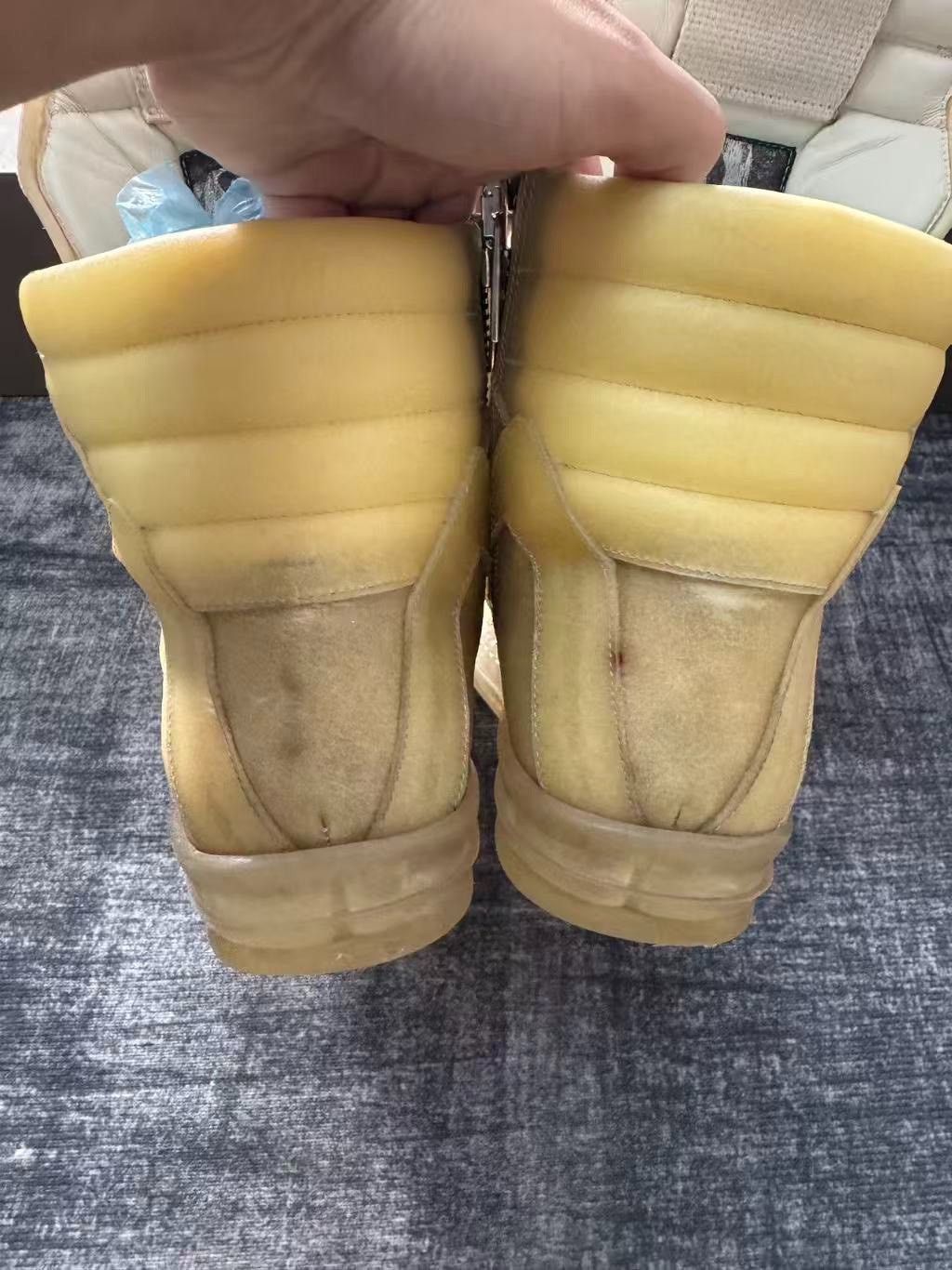 Rick Owens Rick Owens Pink Hitop Sneakers 41 Men Size US 8.5 / EU 41-42 - 5 Thumbnail