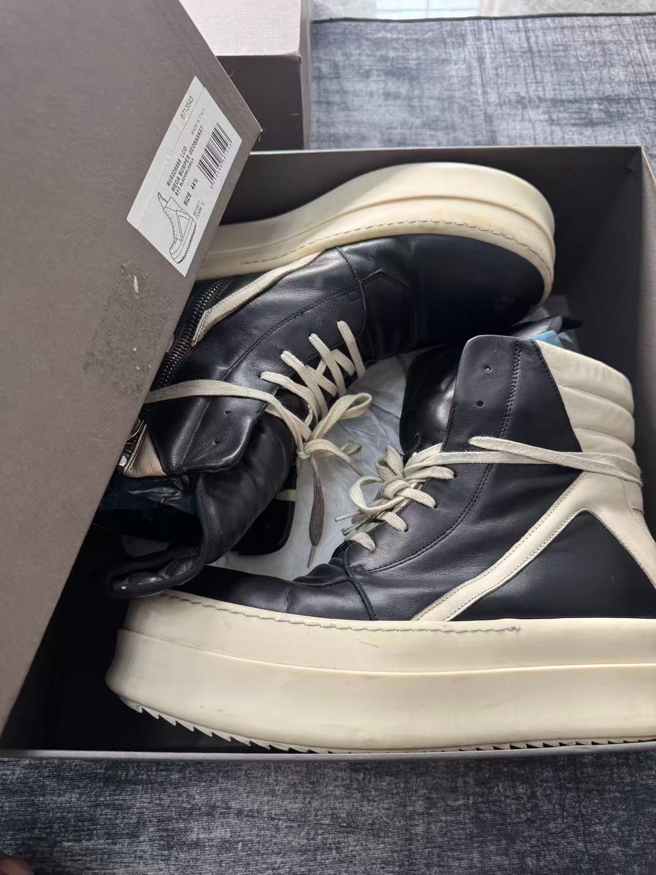 Rick Owens Rick Owens Pink Hitop Sneakers 44.5 Men Size US 11 / EU 44 - 9 Thumbnail