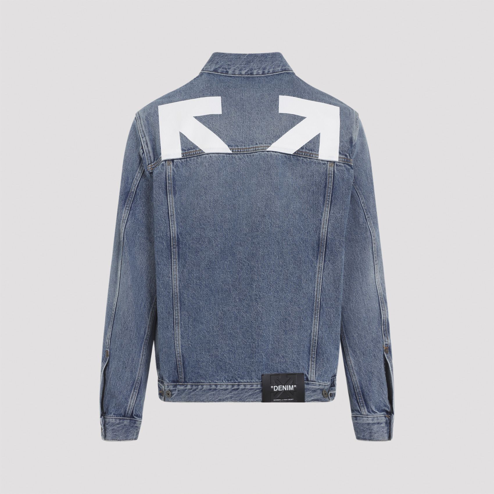 Off-White Off White Hal Arrow Skate Denim Jacket Size US XL / EU 56 / 4 - 2 Thumbnail