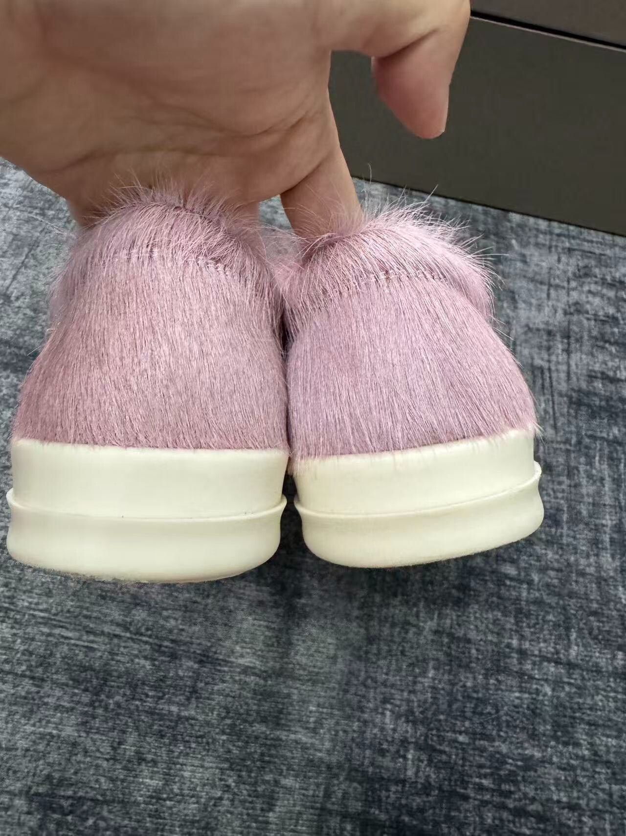 Rick Owens Rick Owens Pink Lowtop Sneakers 38 Women Size US 7.5 / IT 37.5 - 5 Thumbnail
